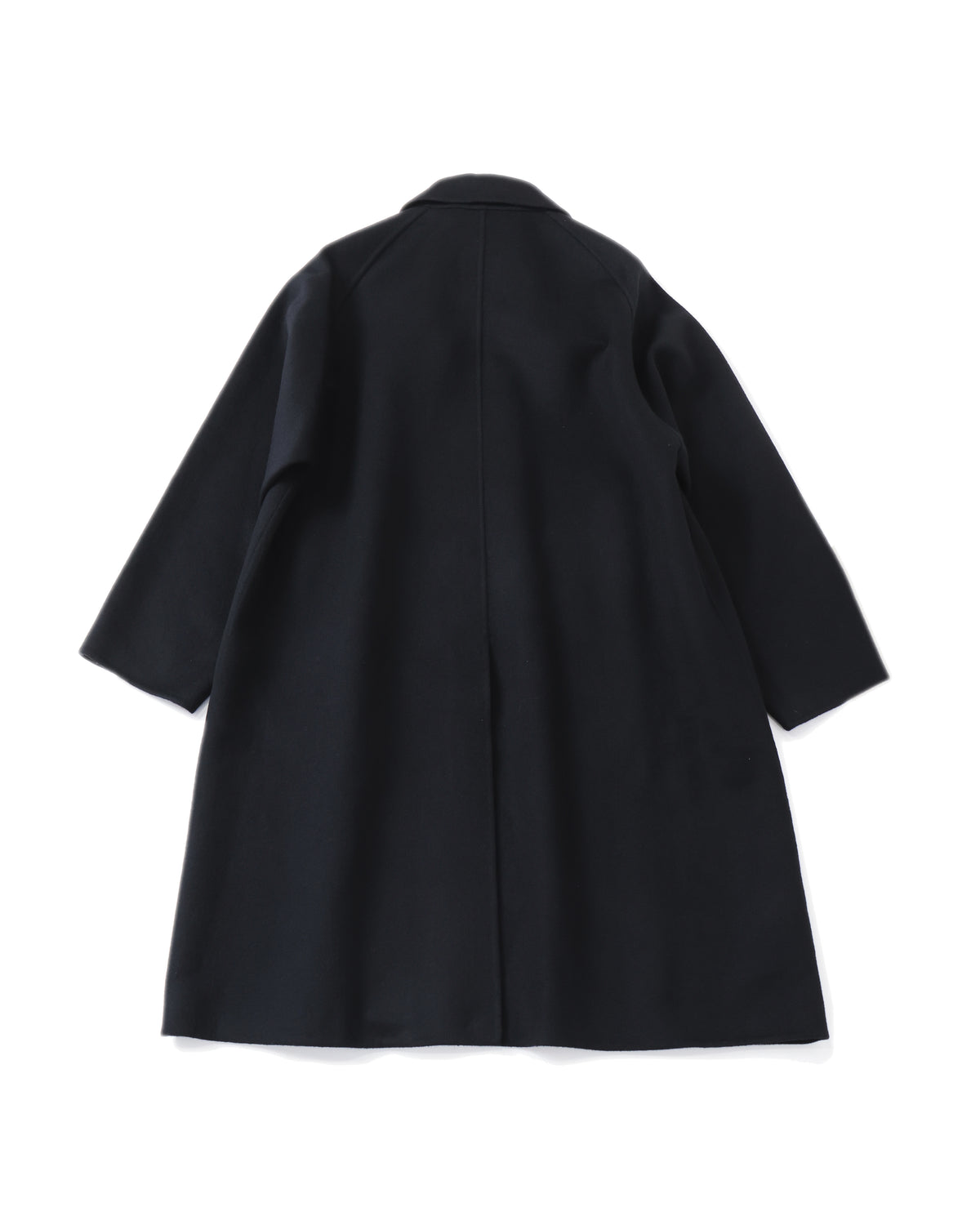 Cashmere Melton Walkar Coat BLACK