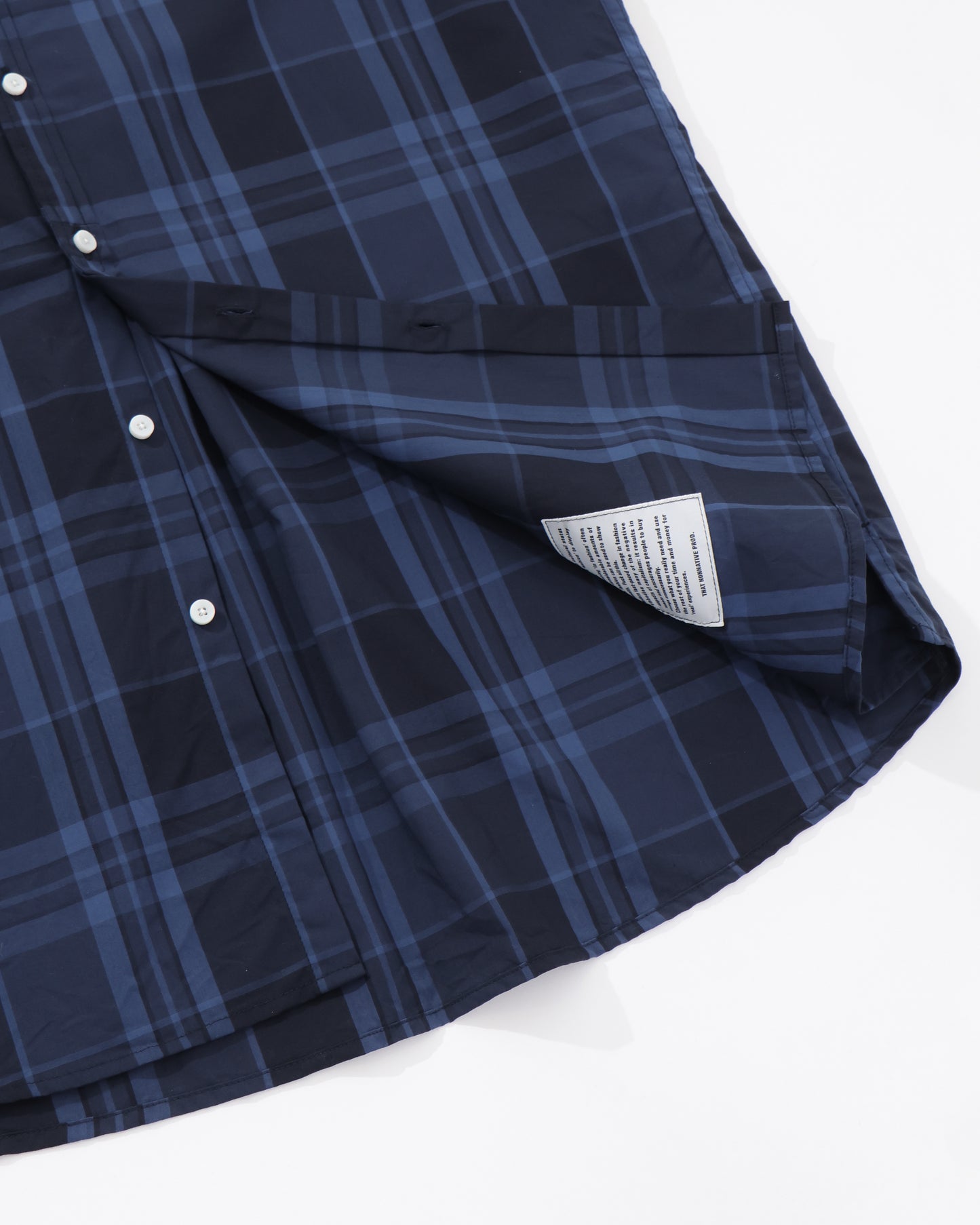 STRANGER S/S SHIRT COTTON MADRAS CHECK