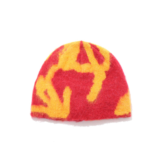 MOHAIR BURLY RUNNINGMAN BEANIE