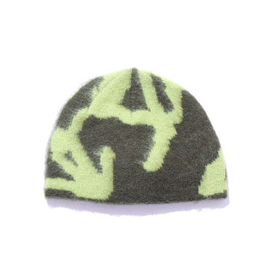 MOHAIR BURLY RUNNINGMAN BEANIE