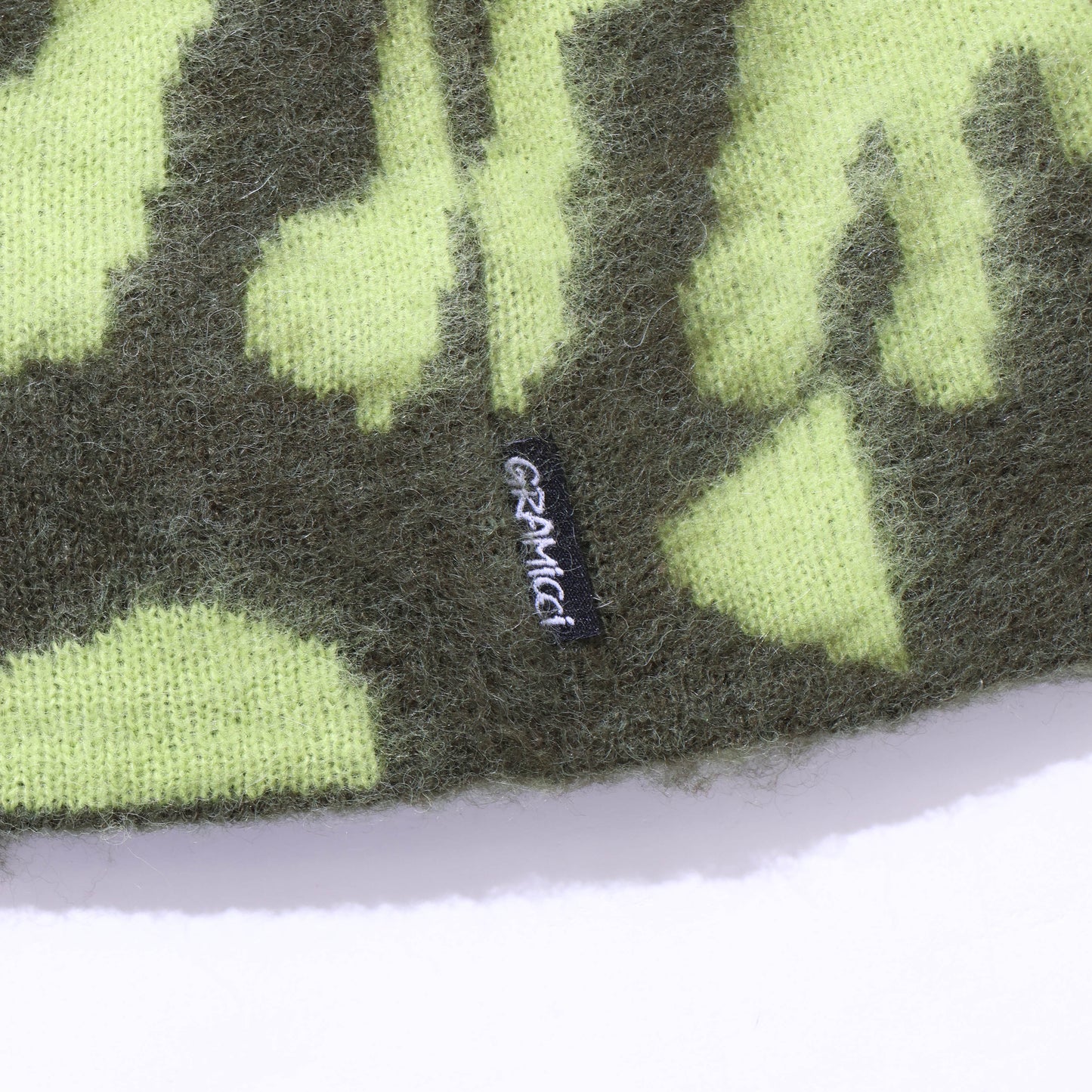 MOHAIR BURLY RUNNINGMAN BEANIE
