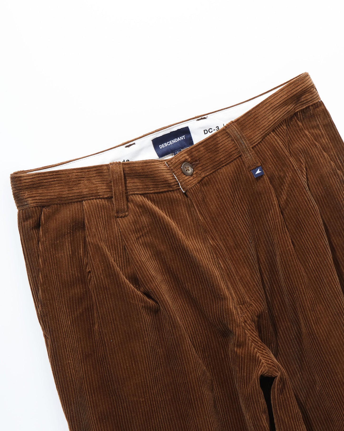 DC-3 CORDUROY TROUSERS BROWN