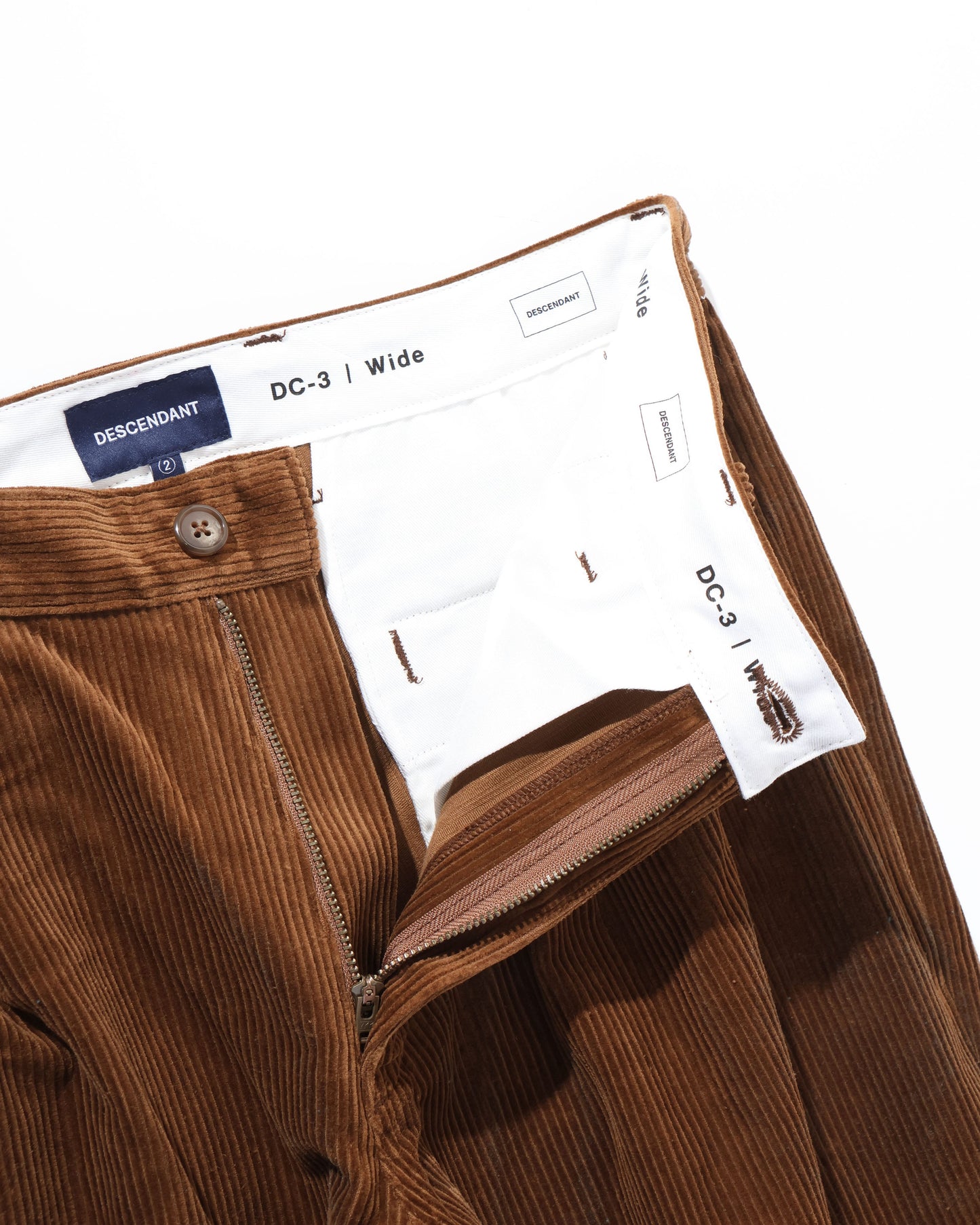 DC-3 CORDUROY TROUSERS BROWN