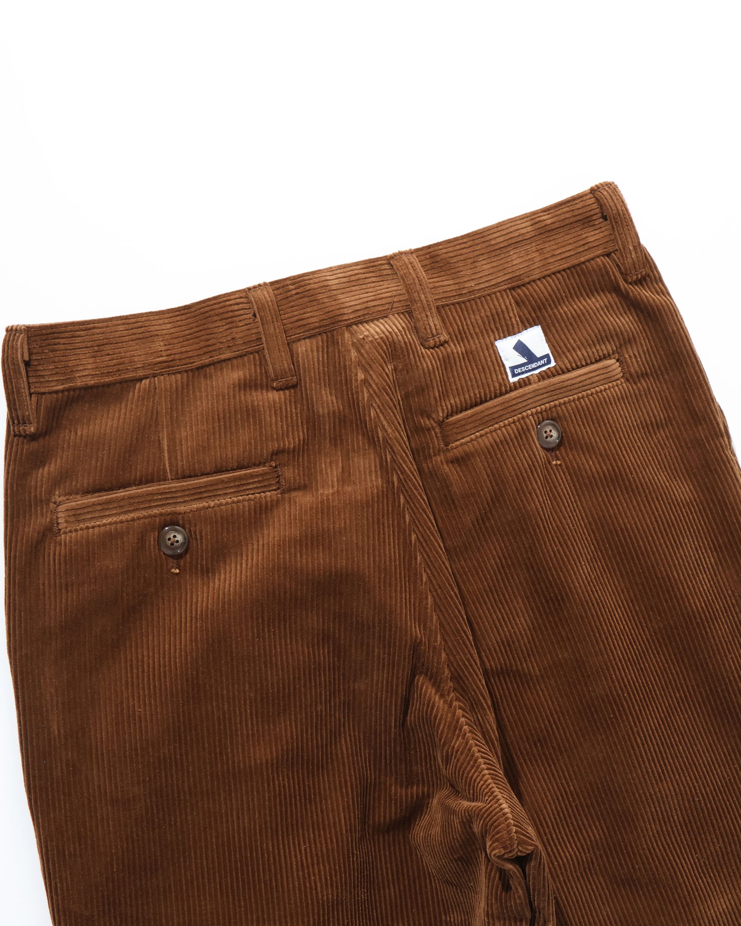 DC-3 CORDUROY TROUSERS BROWN