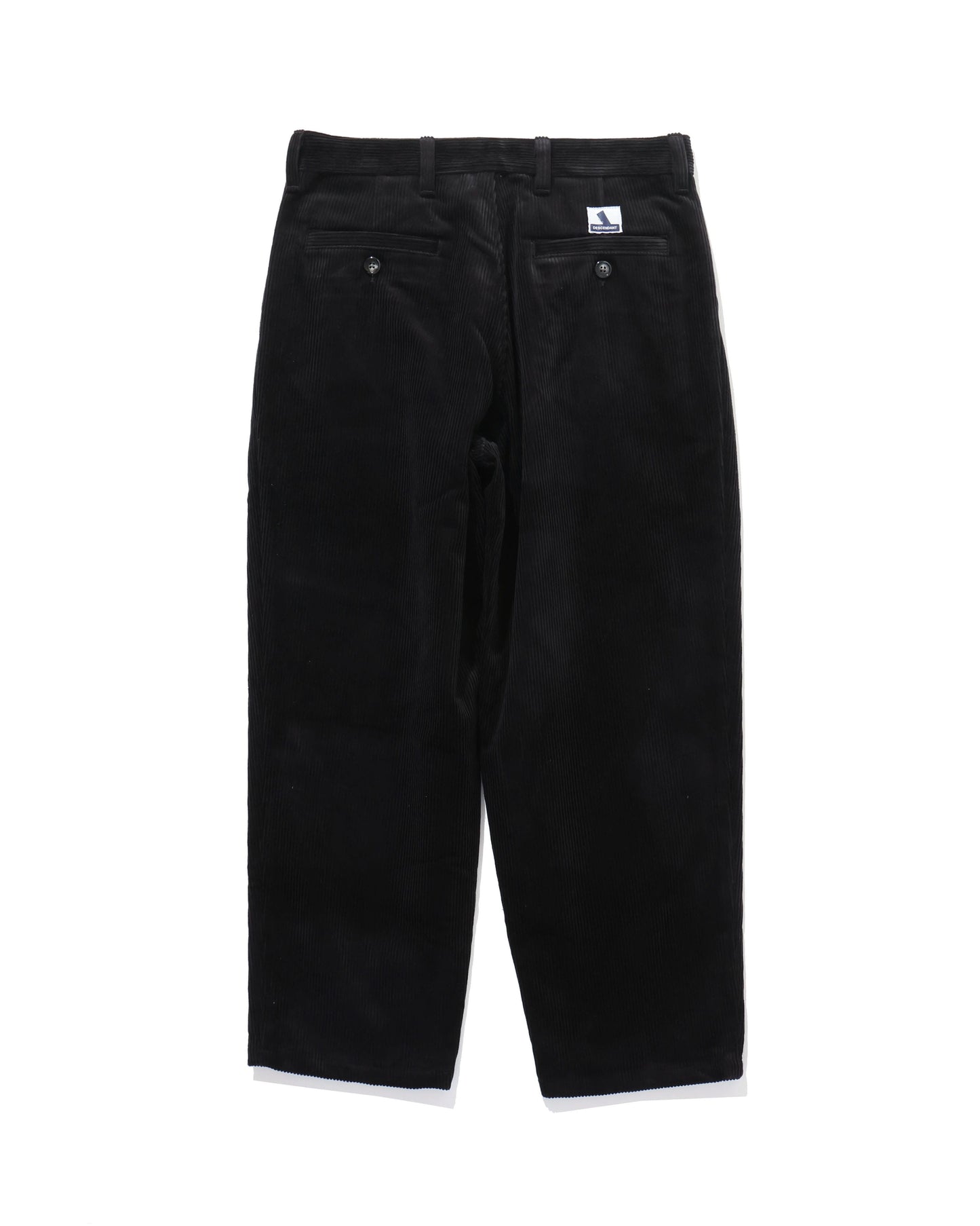 DC-3 CORDUROY TROUSERS BLACK