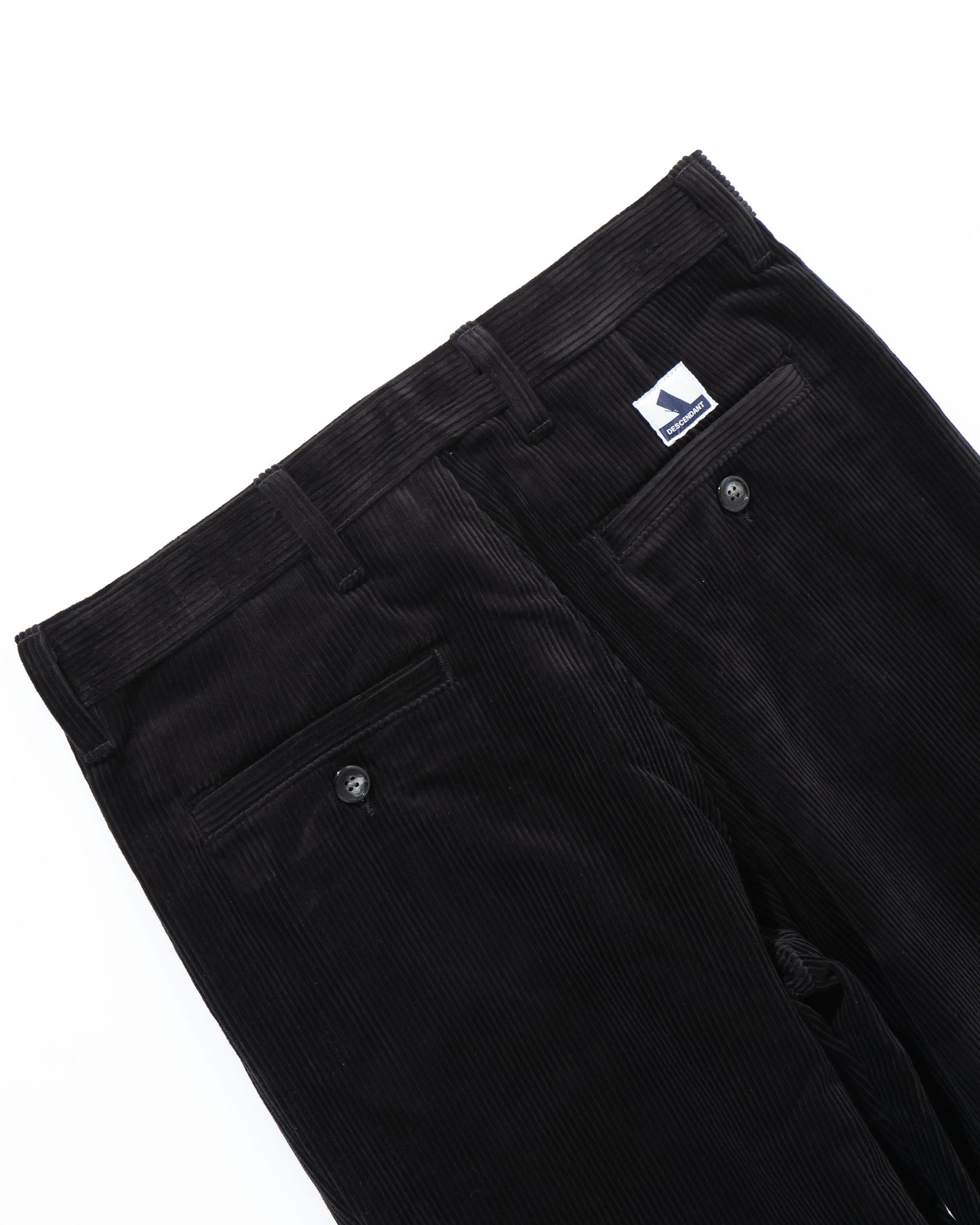 DC-3 CORDUROY TROUSERS BLACK