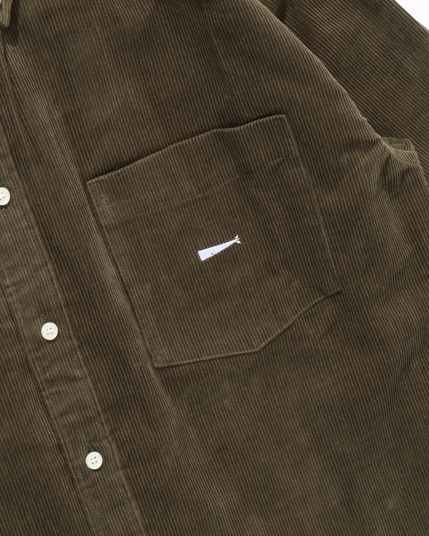 KENNEDY'S CORDUROY LS SHIRT  OLIVE DRAB