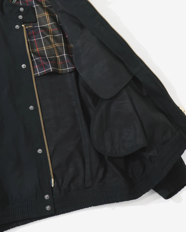 Peached Blouson Transport Unlined Casual Jacket