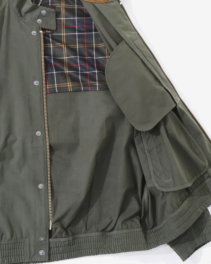 Peached Blouson Transport Unlined Casual Jacket