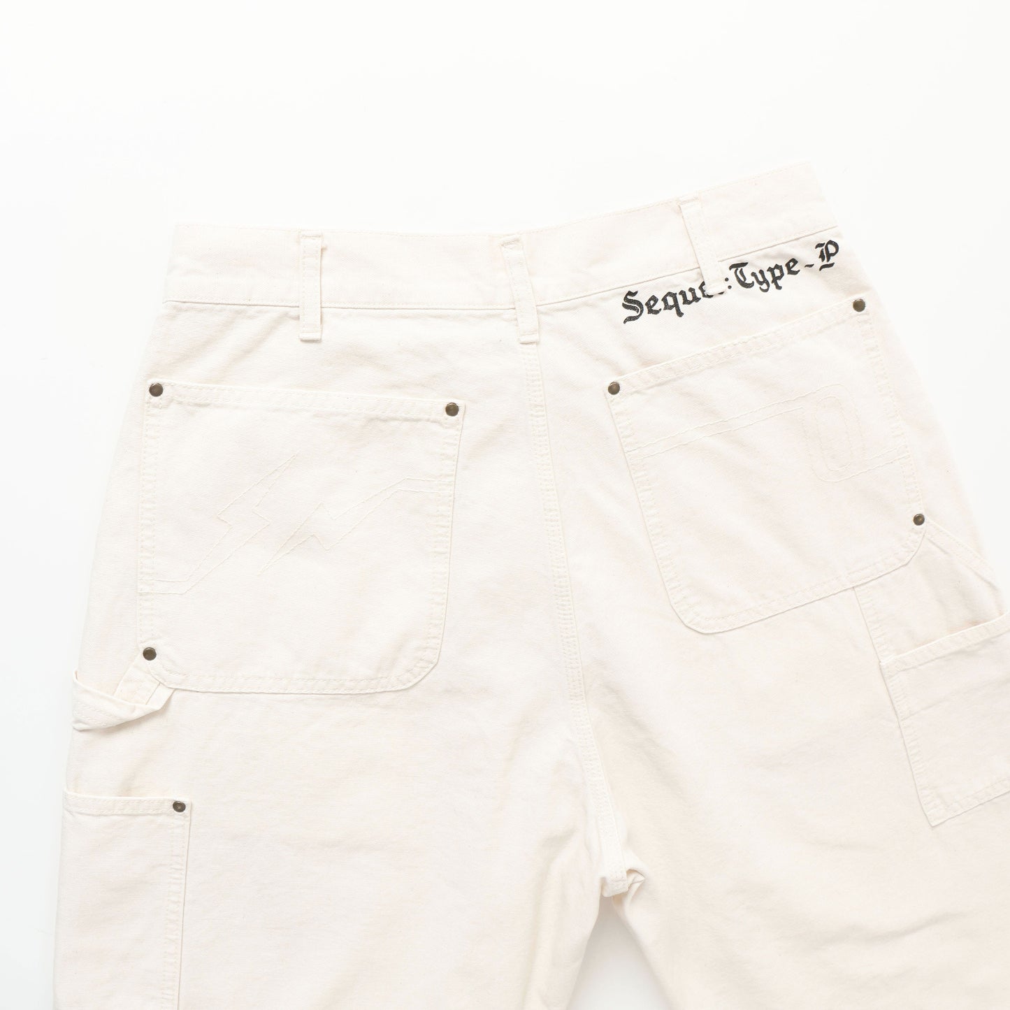 "FRAGMENT × SEQUEL" PAINTER PANTS (TYPE-P)