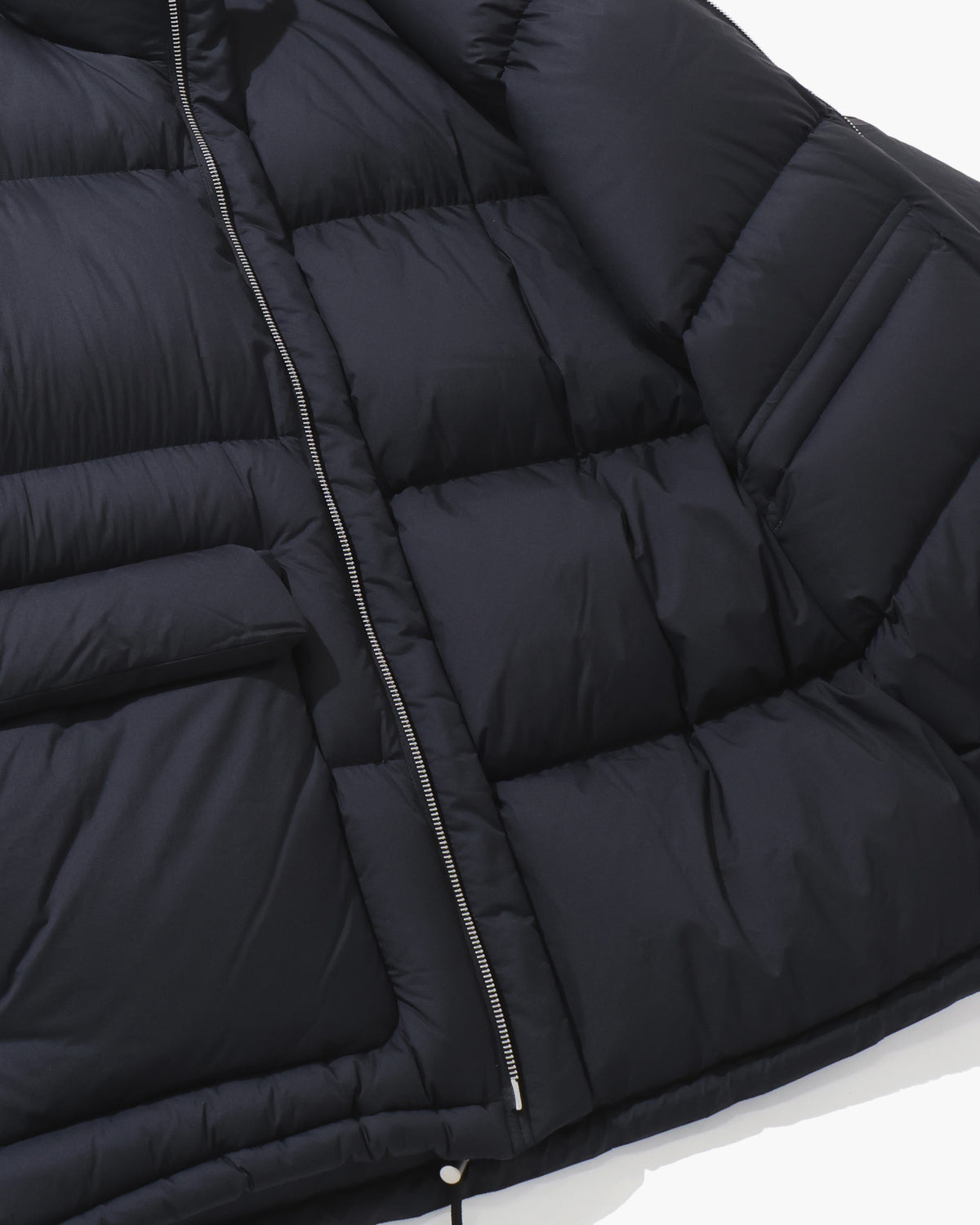 SUPER LIGHT NYLON RIPSTOP DOWN BLOUSON BLACK