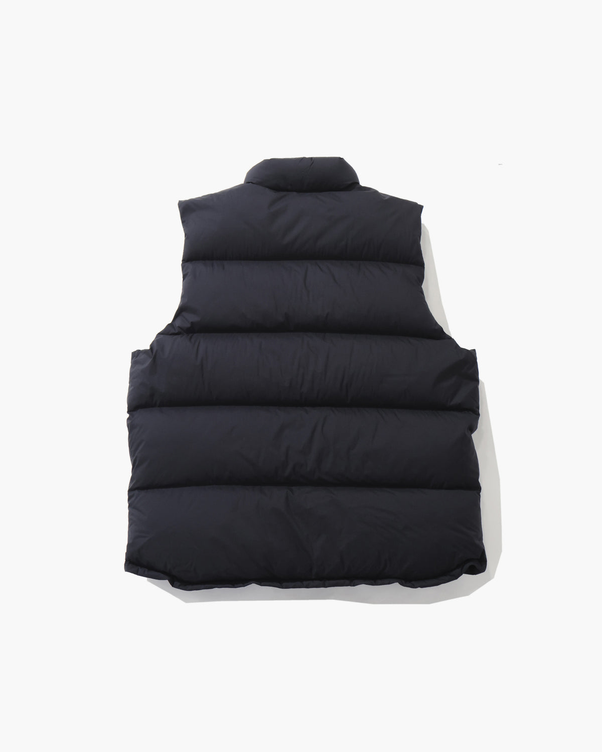 SUPER LIGHT NYLON RIPSTOP DOWN VEST BLACK