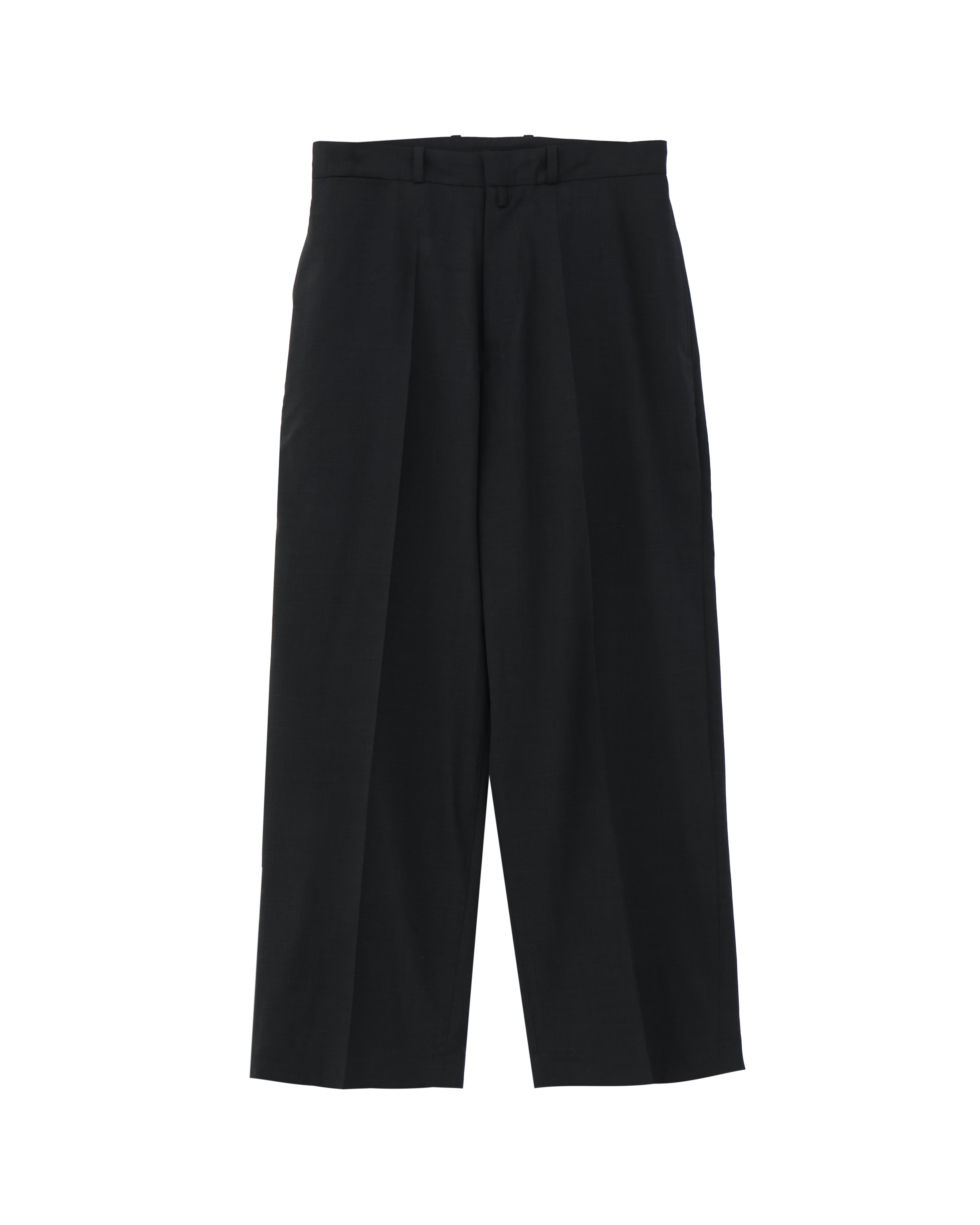 blurhms / Washed Wool Voile Trousers