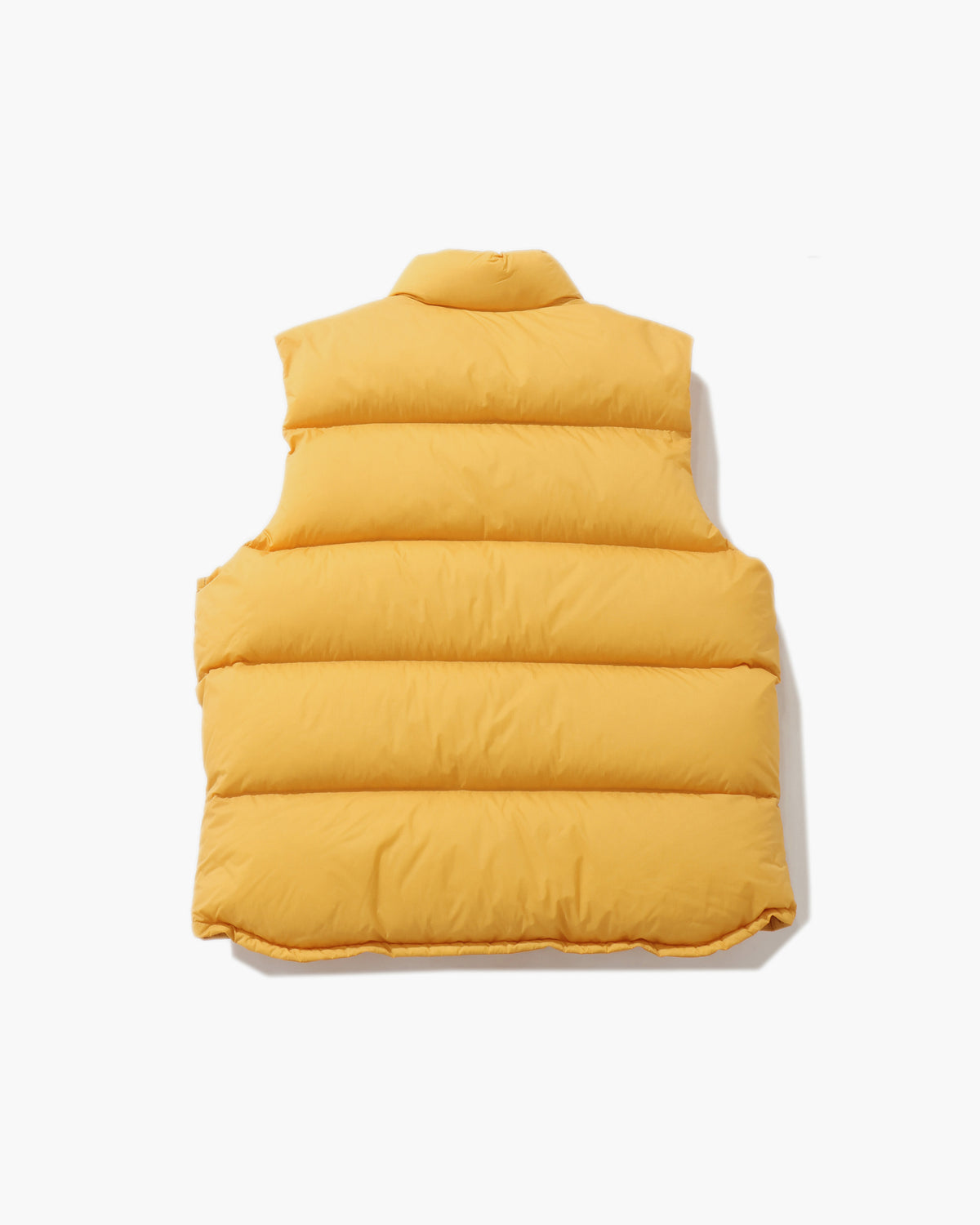 SUPER LIGHT NYLON RIPSTOP DOWN VEST LIGHT ORANGE
