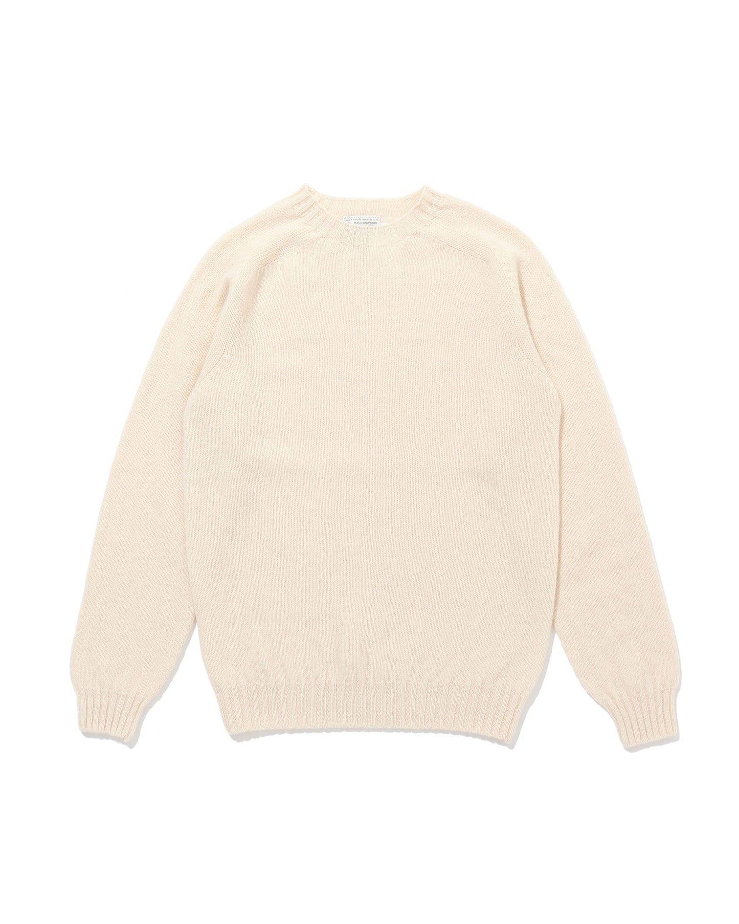 Shetland Crew Neck -CREAM-