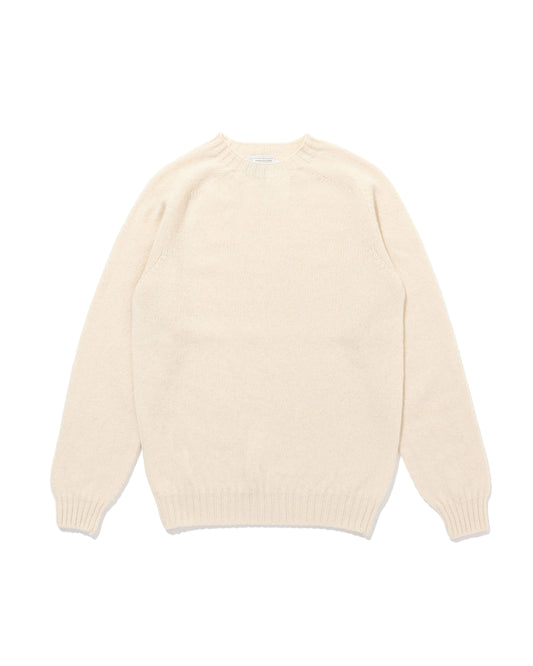 Shetland Crew Neck -CREAM-