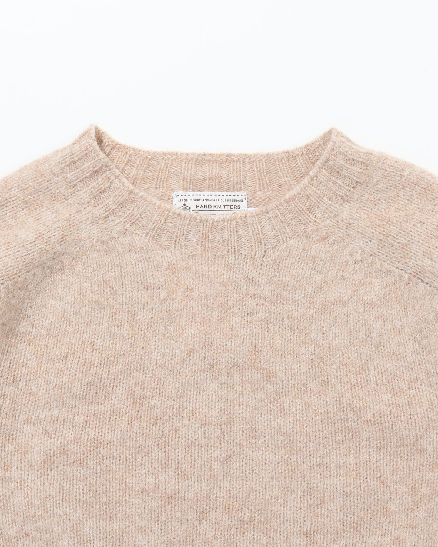 Shetland Crew Neck -TUSK-