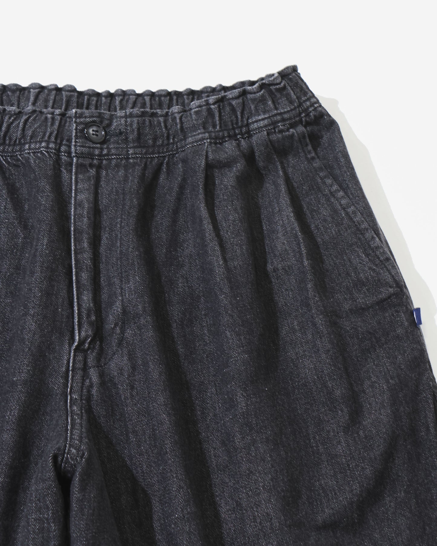 JERRY DENIM SHORTS  BLACK