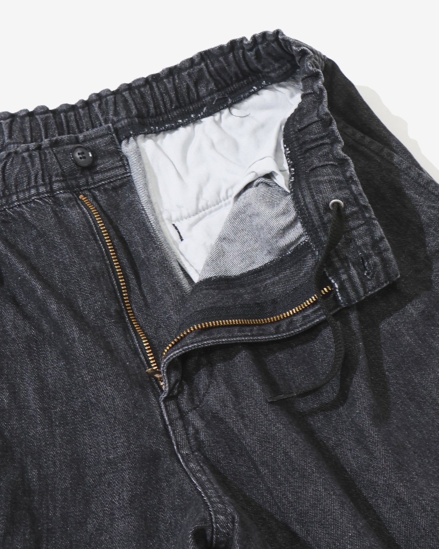 JERRY DENIM SHORTS  BLACK