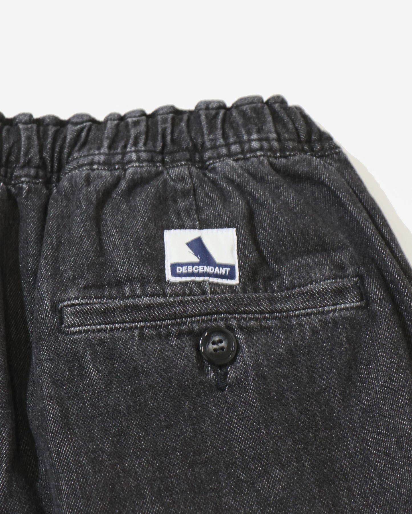 JERRY DENIM SHORTS  BLACK