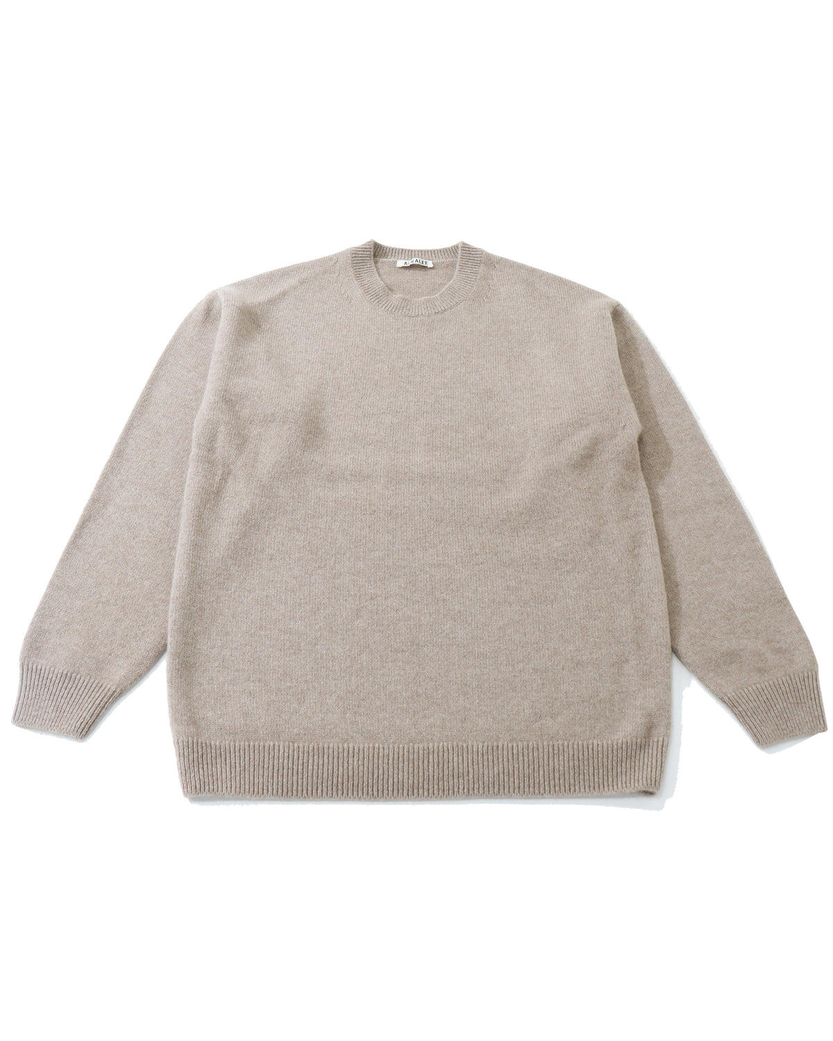 BABY CASHMERE KNIT P/O NATURAL BROWN