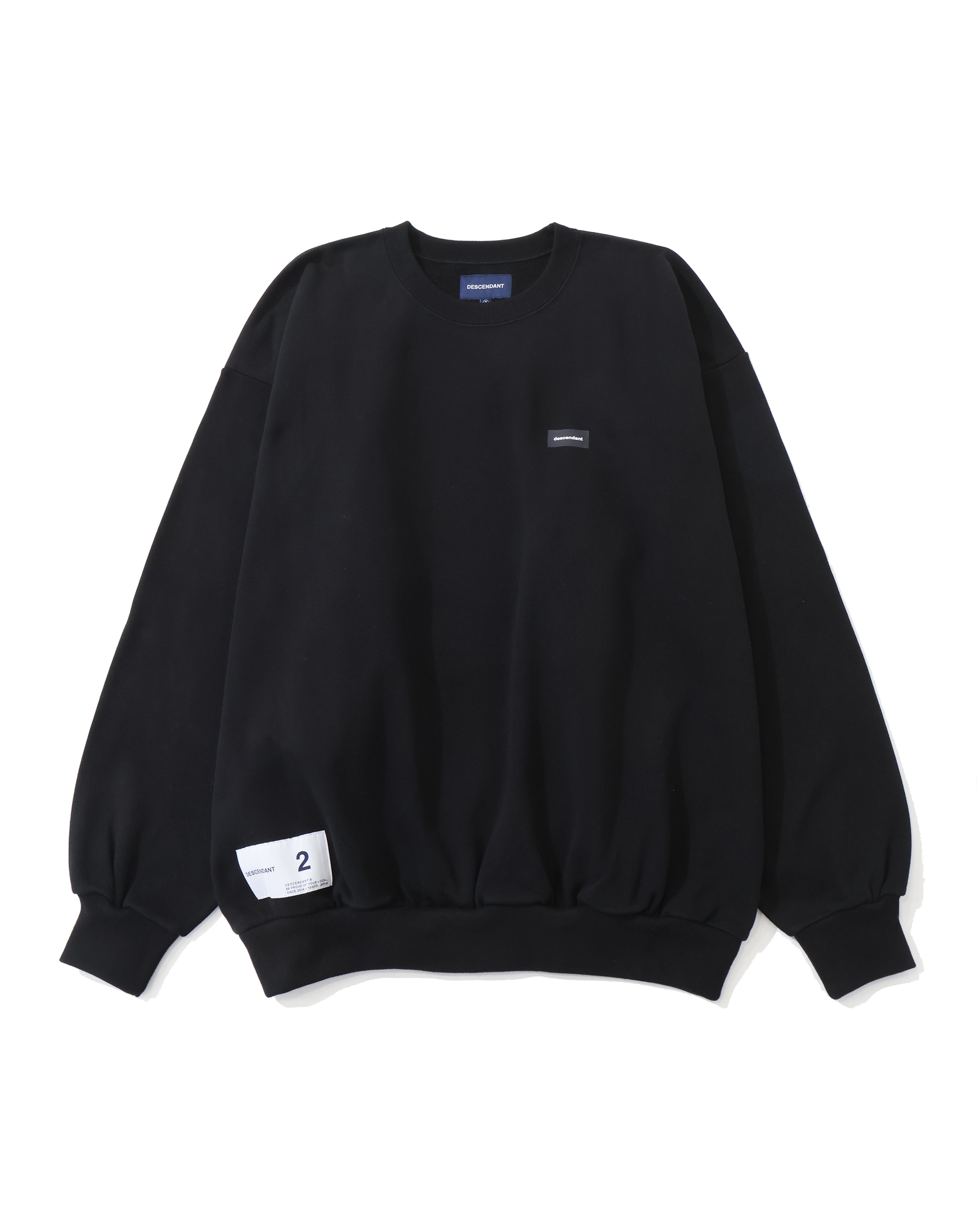 CETUS CREW NECK BLACK – TIME AFTER TIME