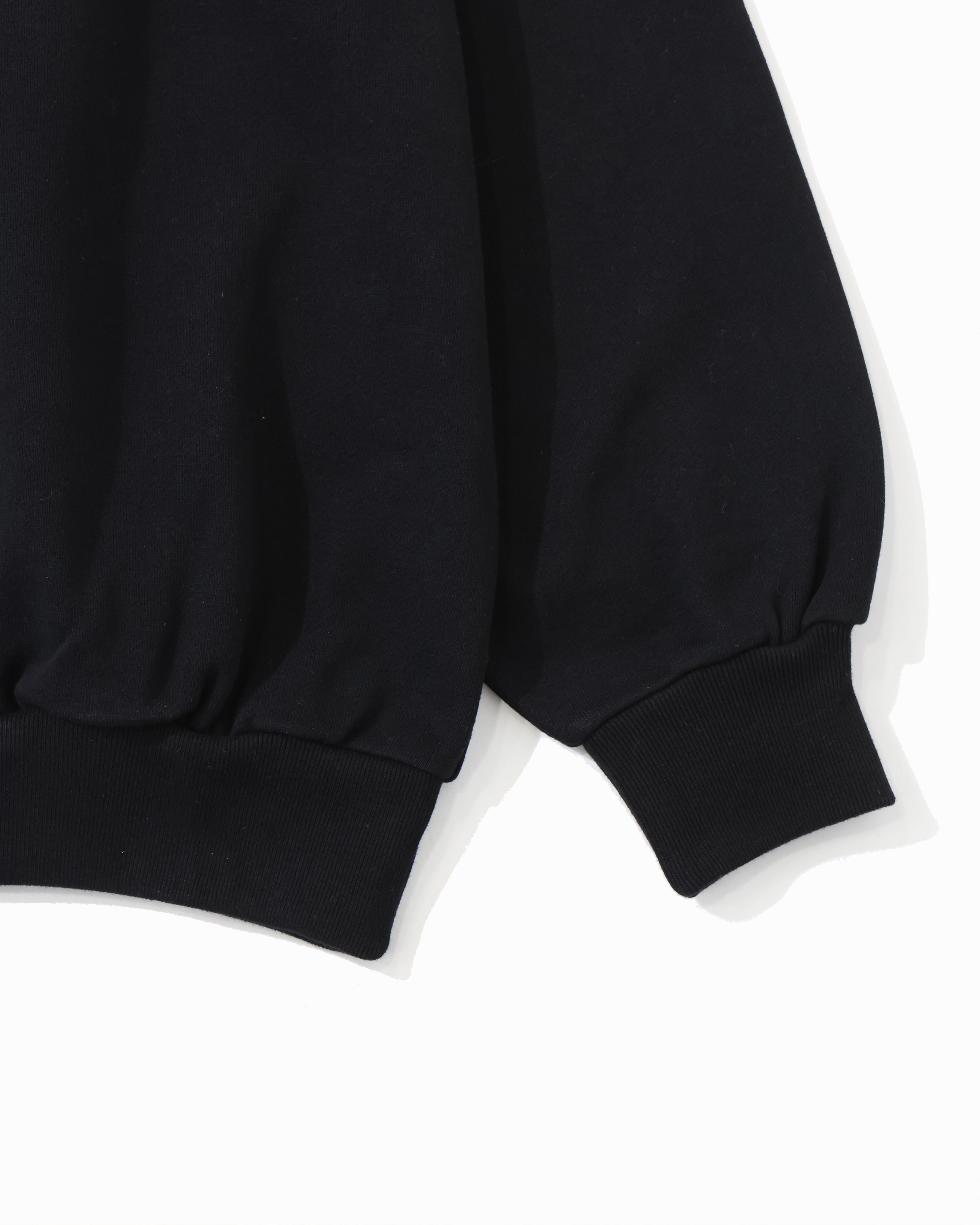 CETUS CREW NECK BLACK – TIME AFTER TIME