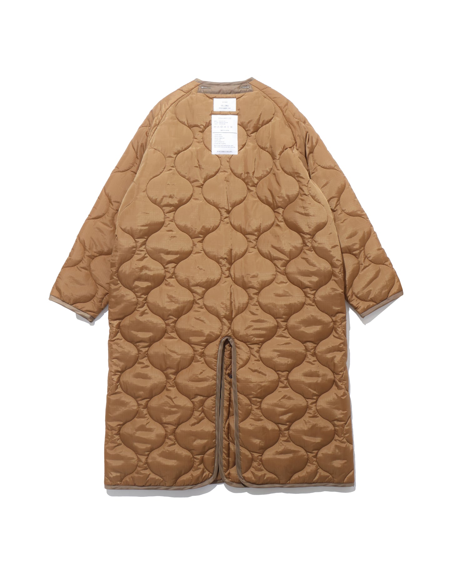 QUILTED LINER COAT 17537