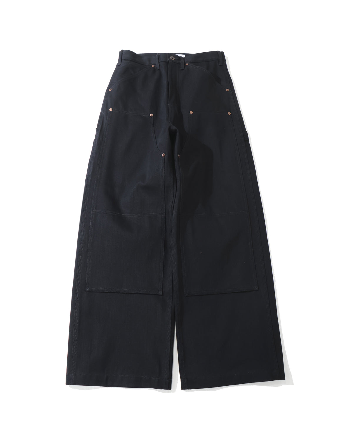 "Painter" Rigid Denim Wide Pants