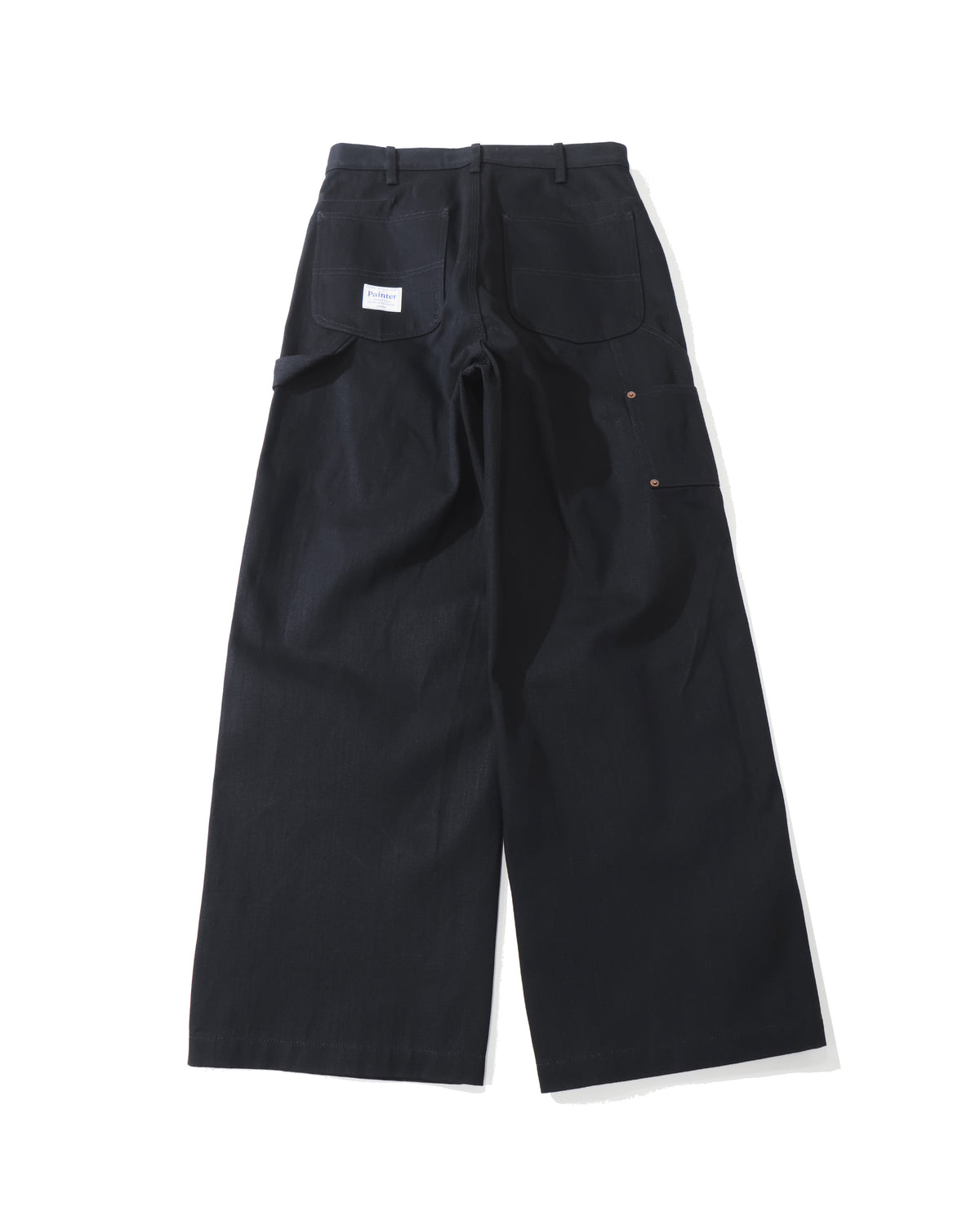 "Painter" Rigid Denim Wide Pants