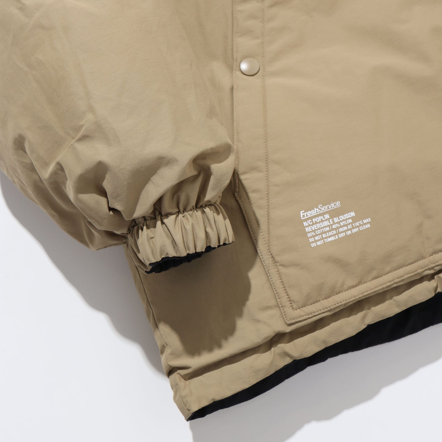 N/C POPLIN REVERSIBLE BLOUSON