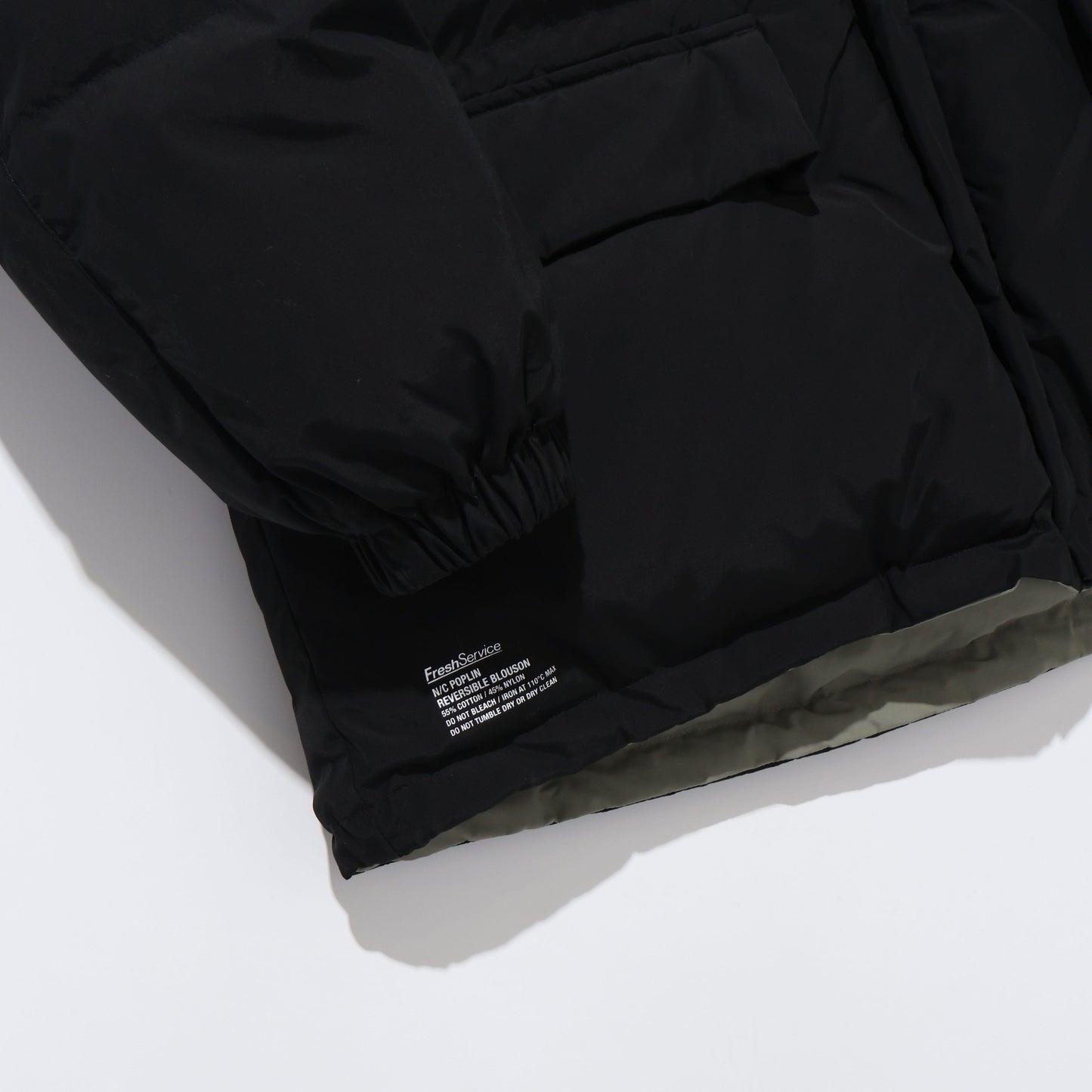 N/C POPLIN REVERSIBLE BLOUSON