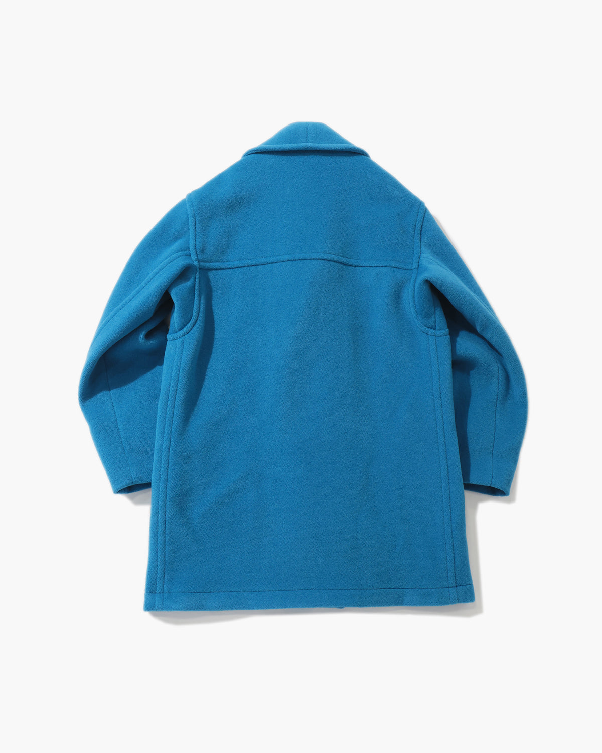 WOOL HERRINGBONE SHAWL COLLAR COAT