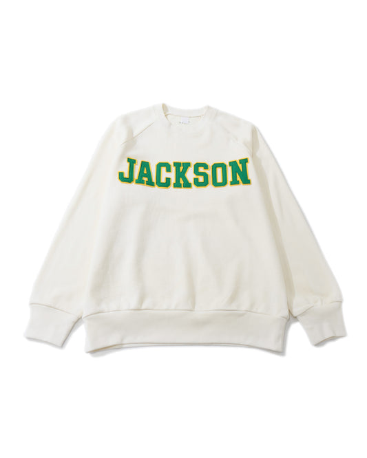 JACKSON Felt Letter Sweat