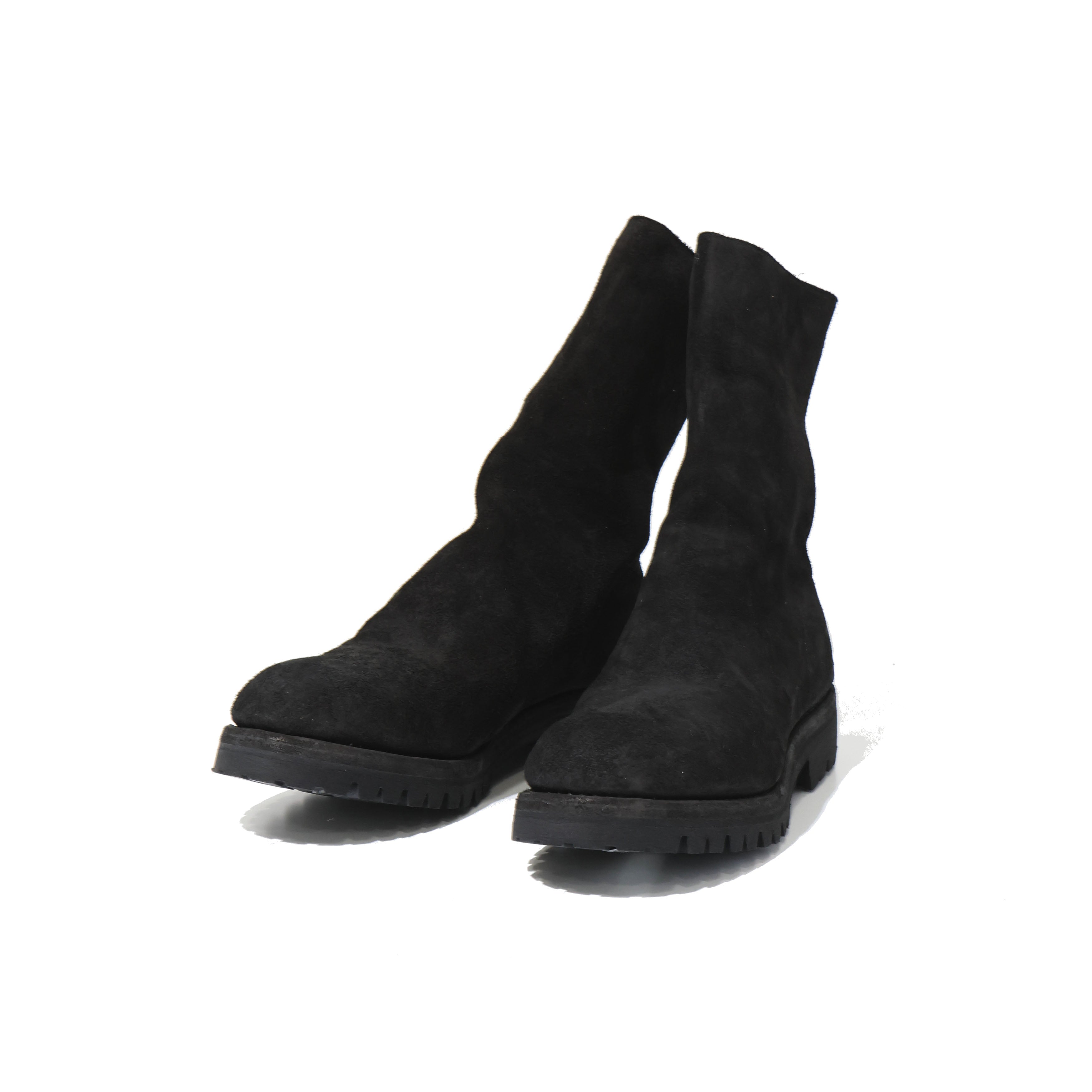 BACK ZIP HIGH BOOT , SOLE RUBBER 788VX M HORSE REVERSE – TIME