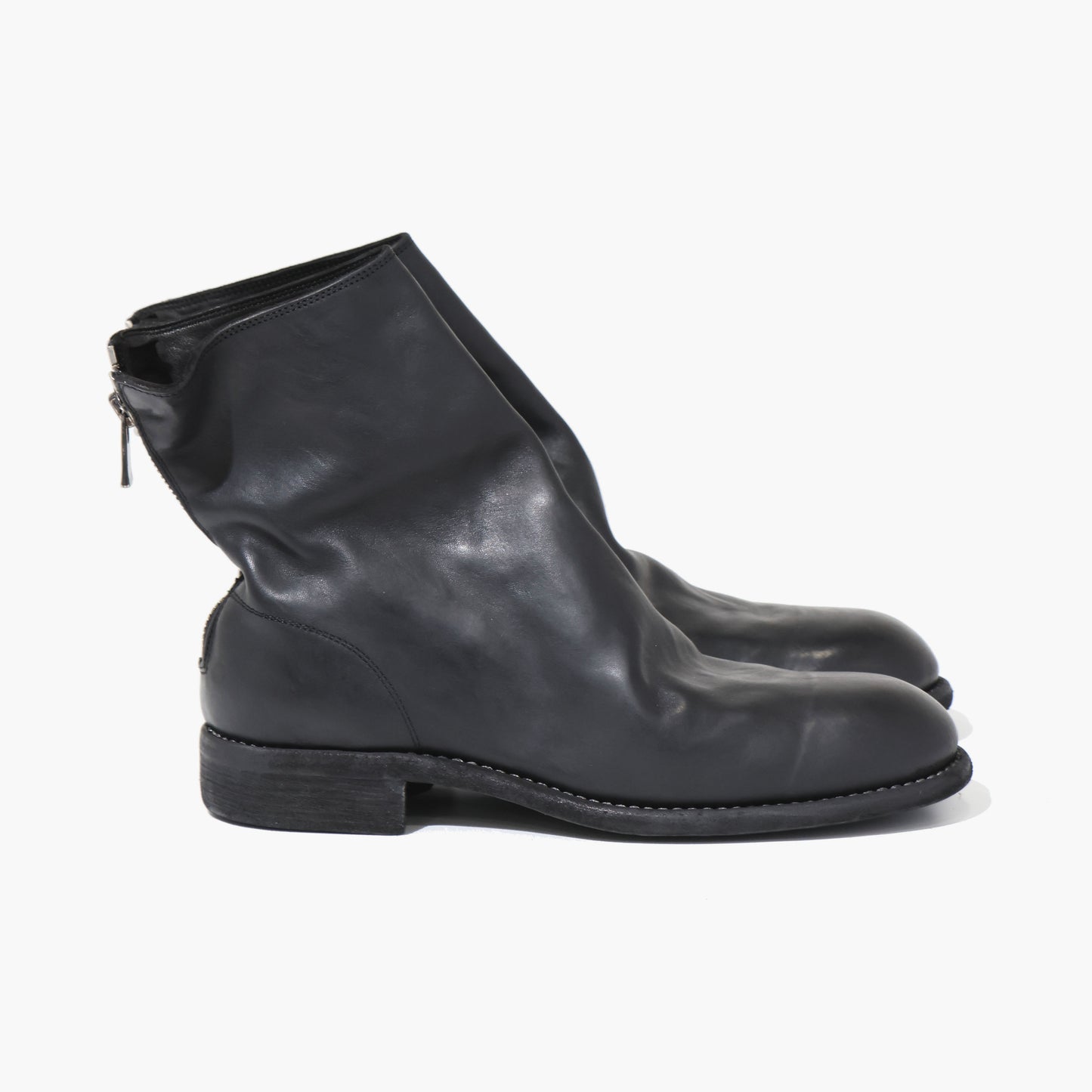 BACK ZIP BOOT , SOLE LEATHER 986X M  HORSE FULL GRAIN