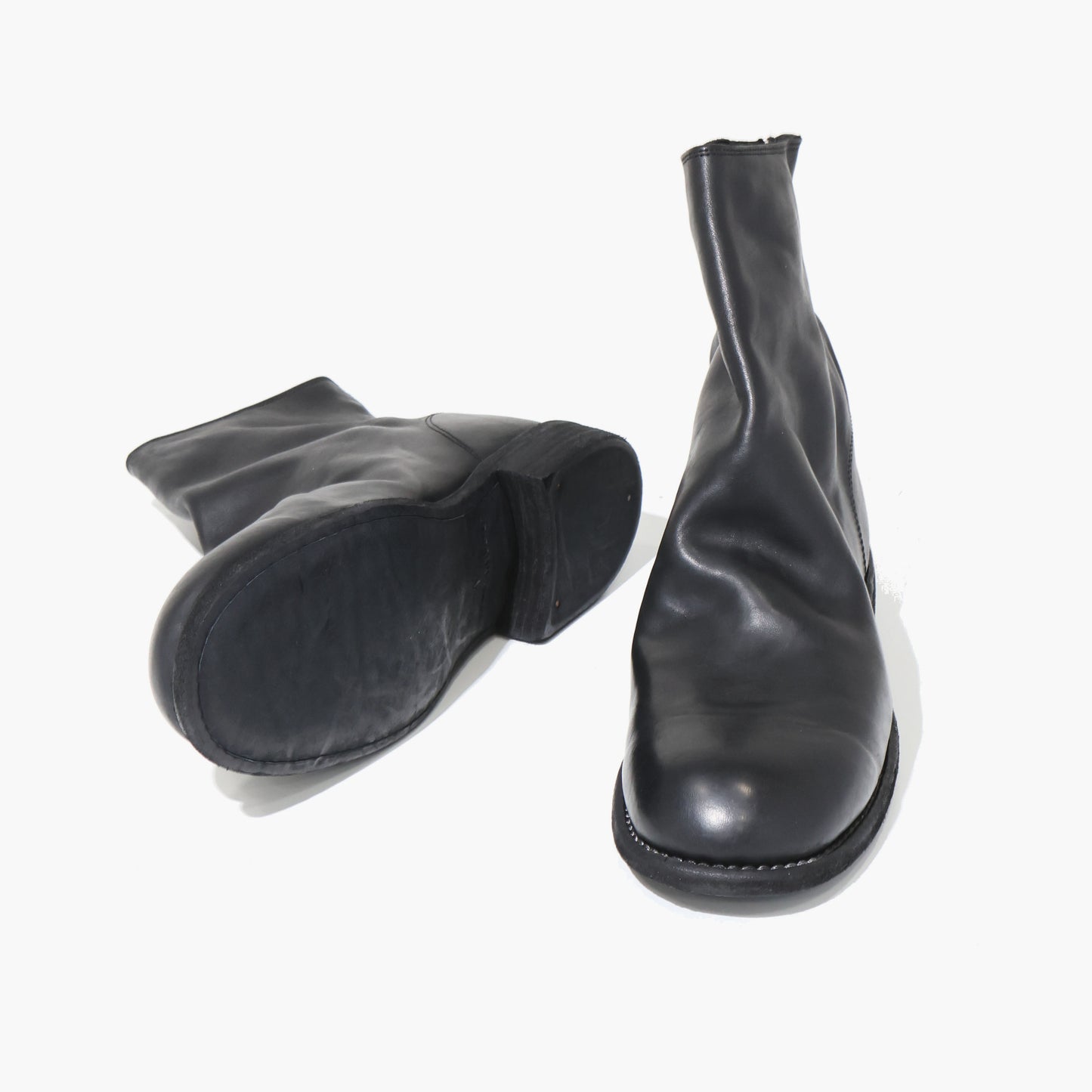 BACK ZIP BOOT , SOLE LEATHER 986X M  HORSE FULL GRAIN
