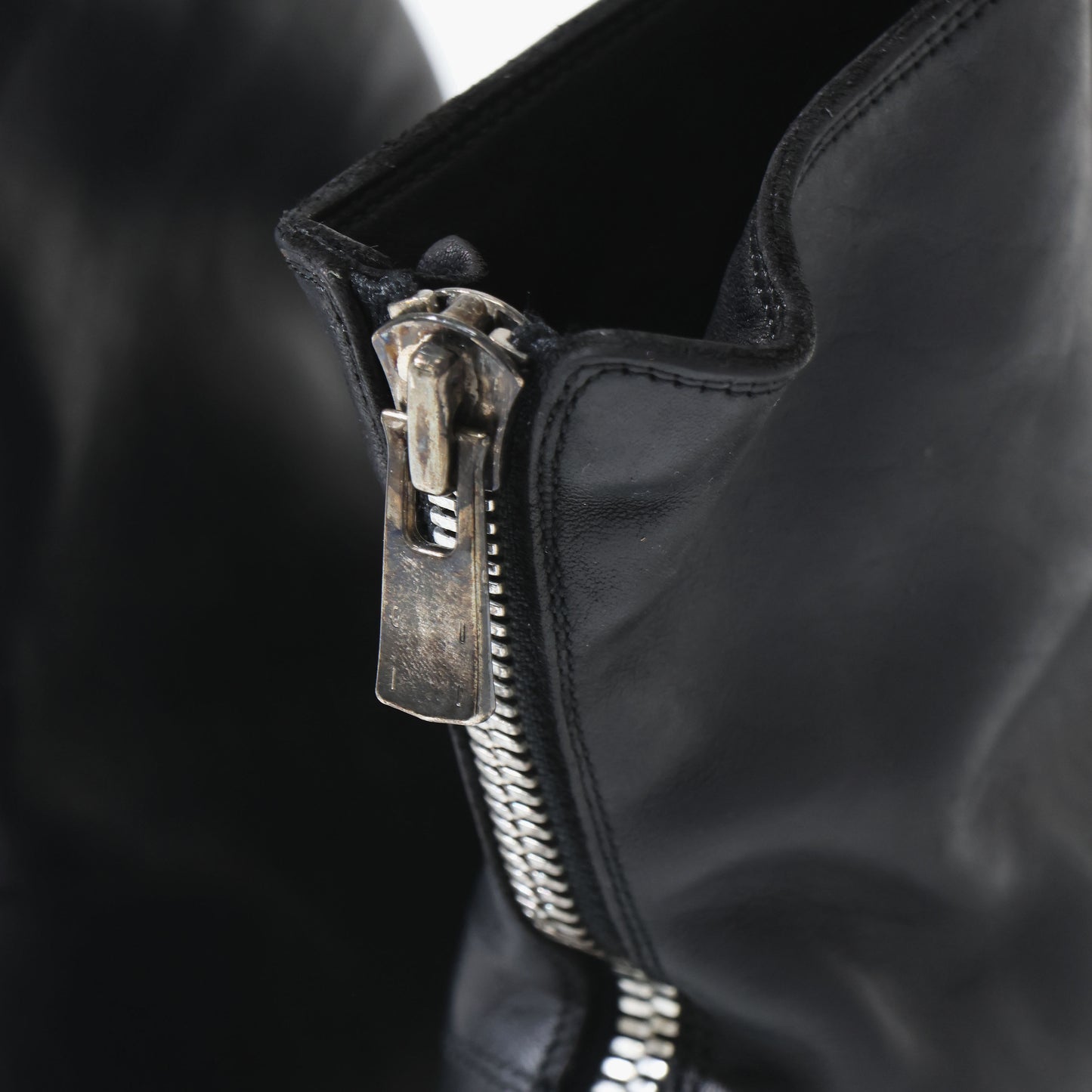 BACK ZIP BOOT , SOLE LEATHER 986X M  HORSE FULL GRAIN
