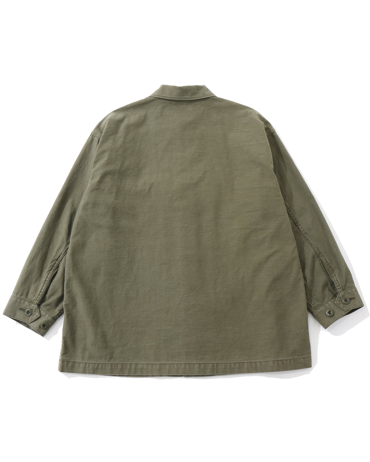 VINTAGE BACK SATIN SHIRT JACKET