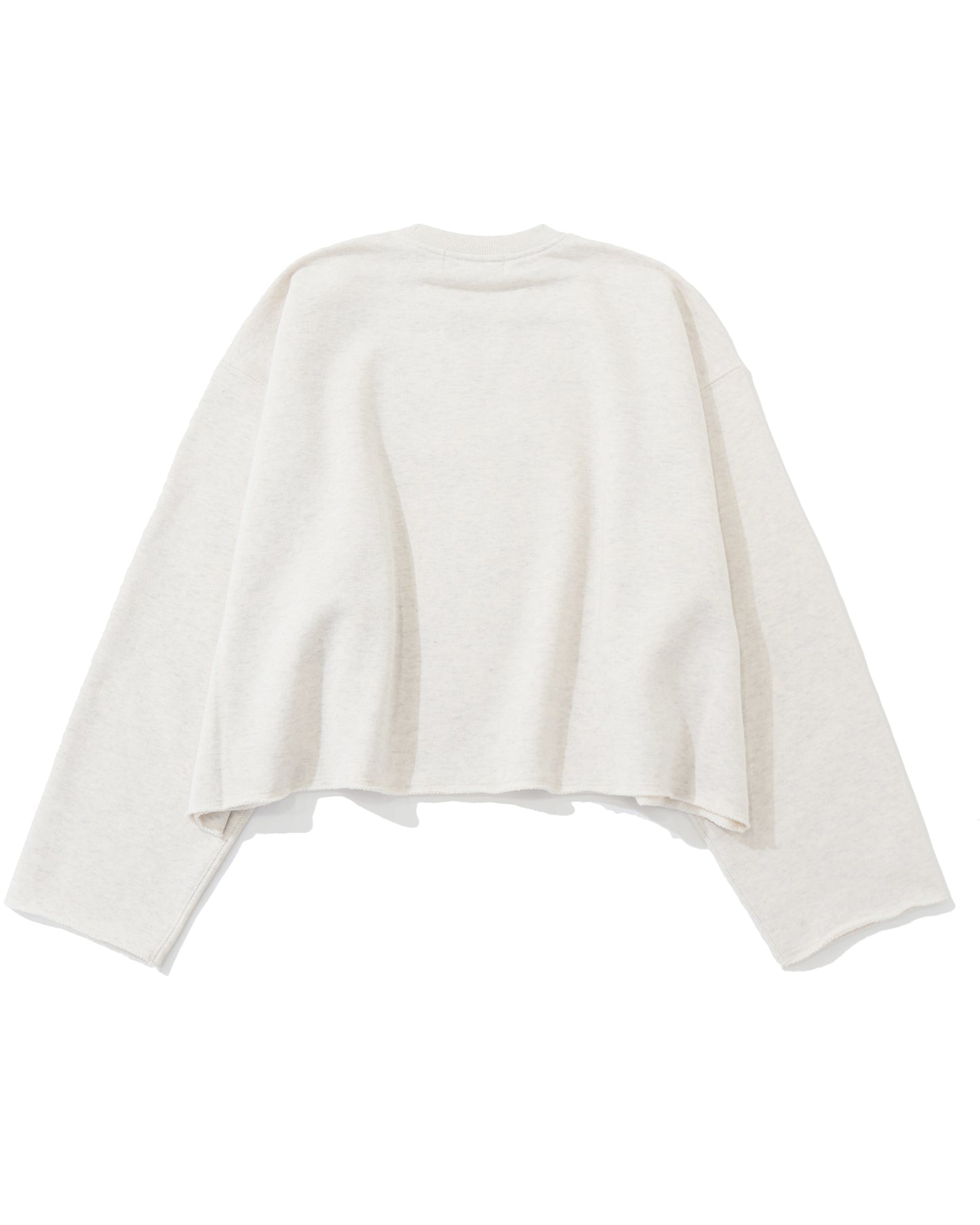 EXTRA FINE FLEECE CROPPED TOP