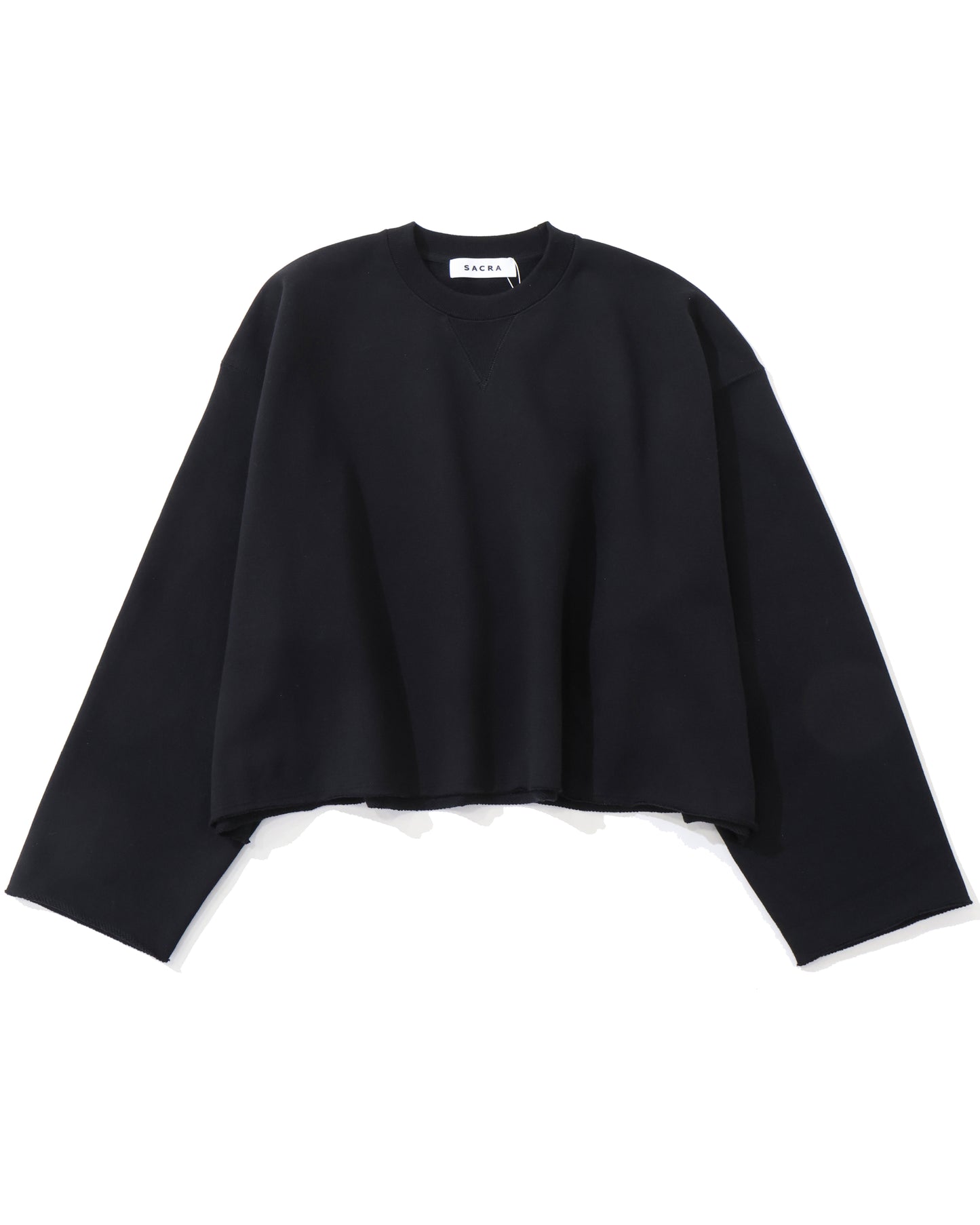 EXTRA FINE FLEECE CROPPED TOP
