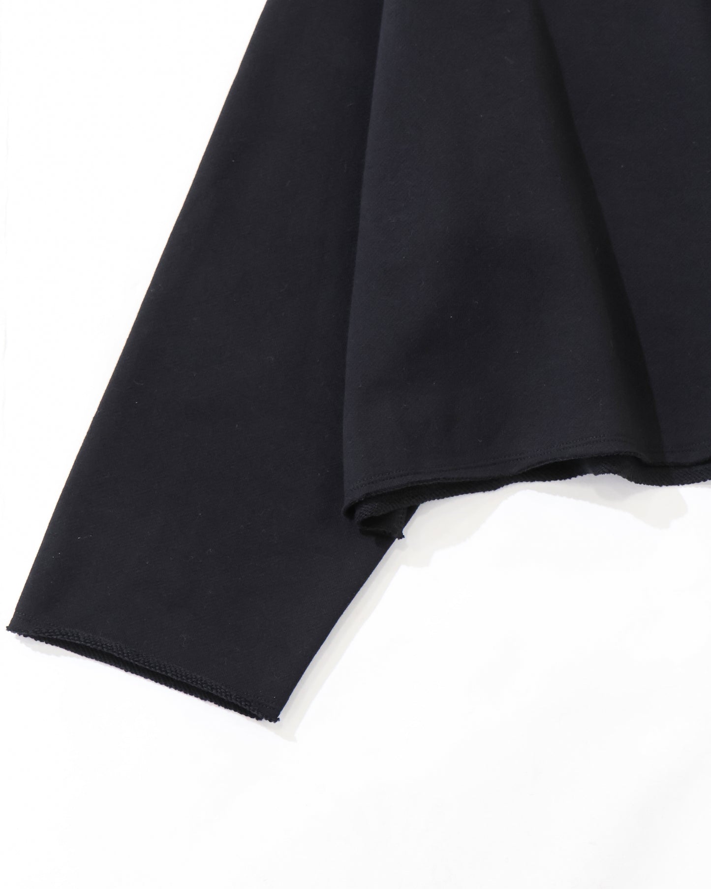 EXTRA FINE FLEECE CROPPED TOP