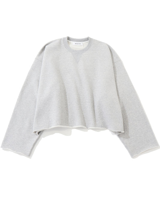 EXTRA FINE FLEECE CROPPED TOP
