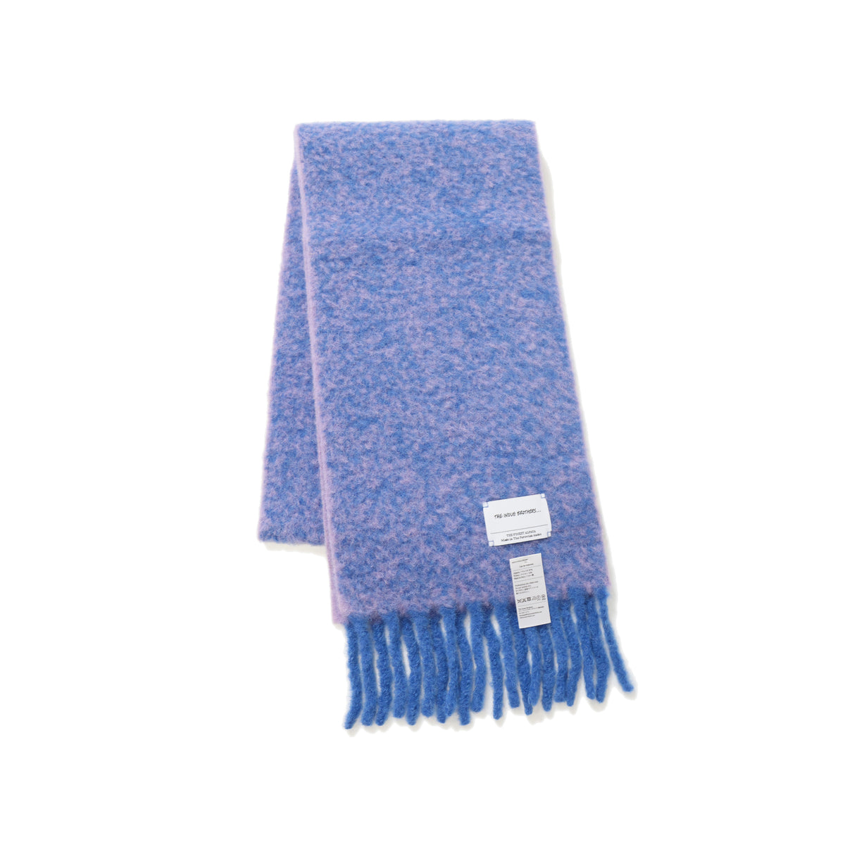 Double Faced Woolly Scarf