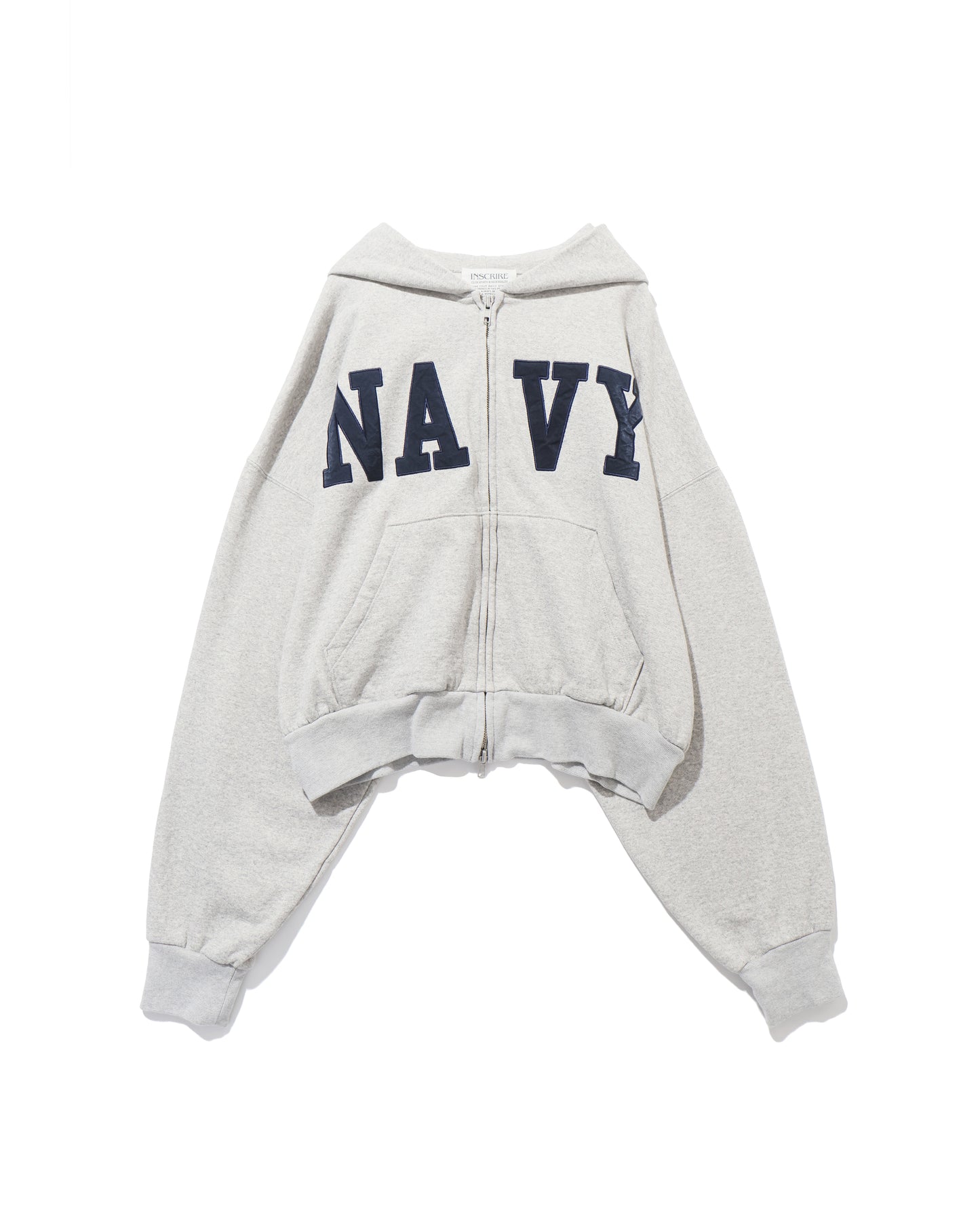 Navy Zip Hoodie