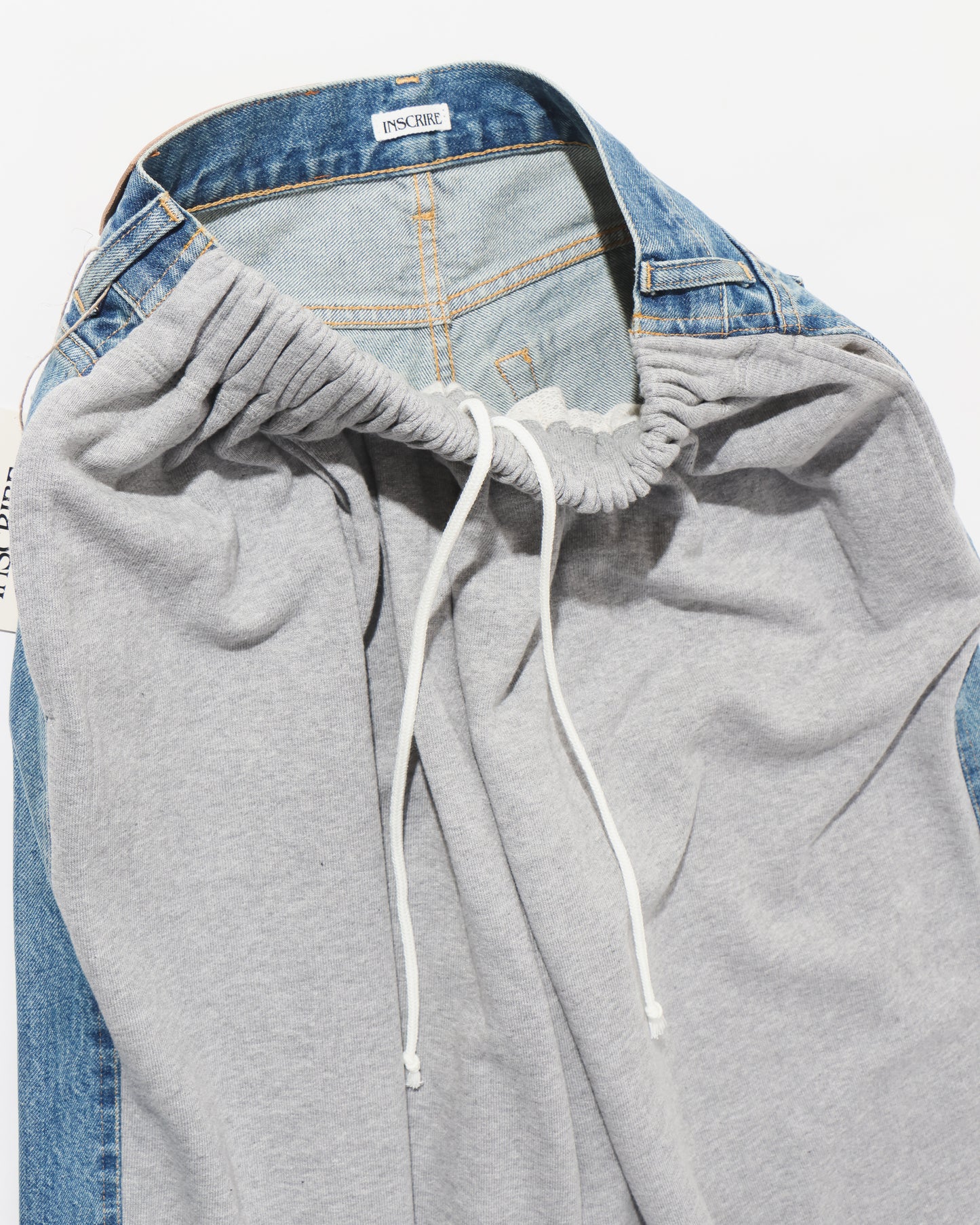 Hybride Sweat Denim Pants