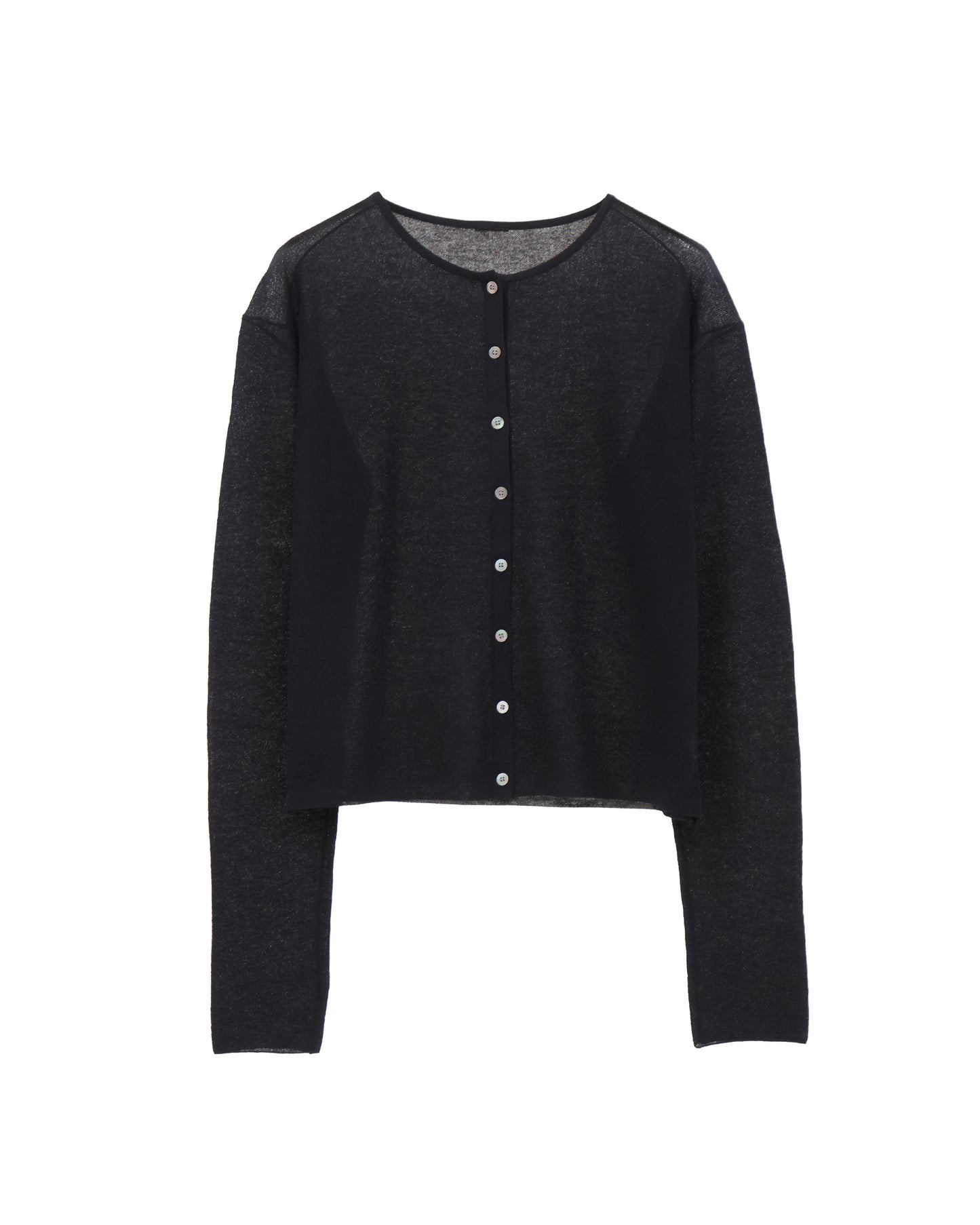 short sheer cardigan