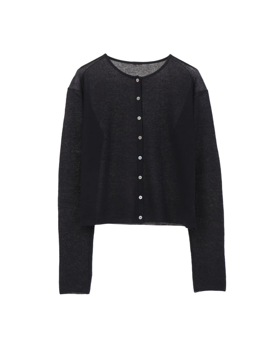short sheer cardigan