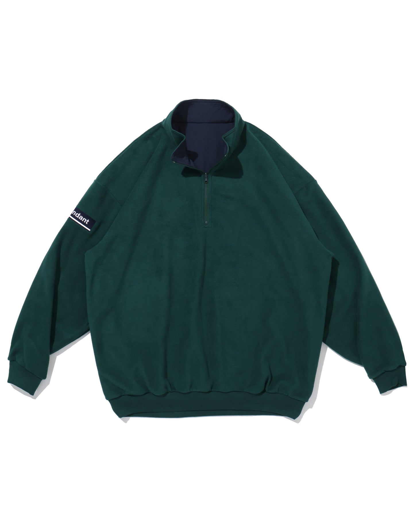 TIDE HALFZIP FLEECE LS SHIRT  NAVY