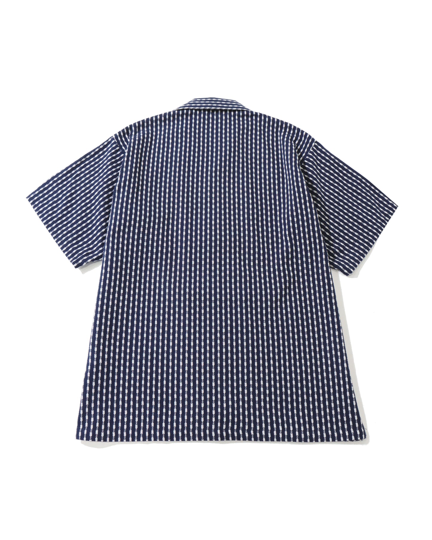 PIER OPEN COLLAR TEXTILE SS SHIRT